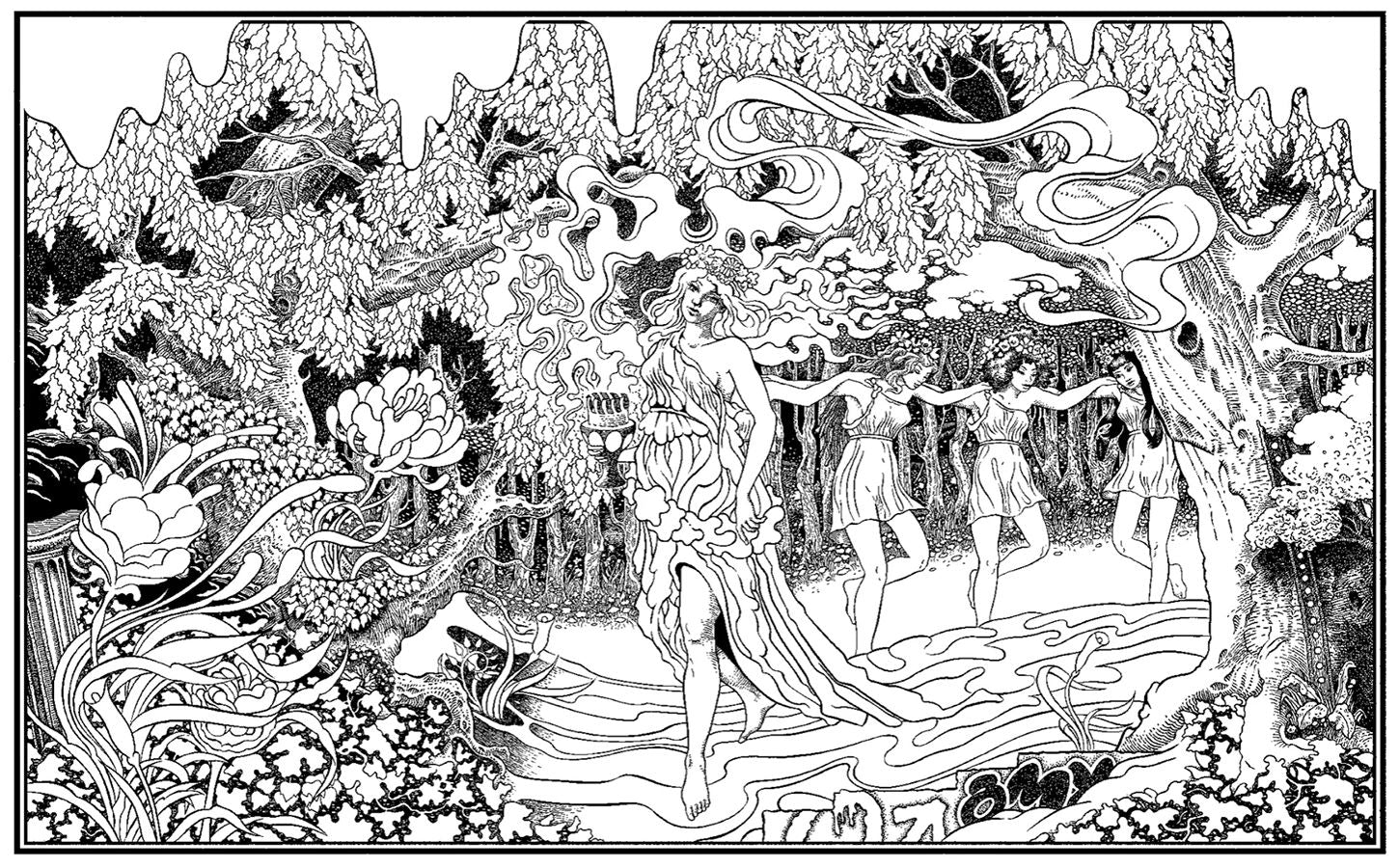 Editions d'art de CHUCK SPERRY a pour titre INVOCATION REGULAR COTTON RAG style figuratif dim : CHUCK SPERRYprix:150