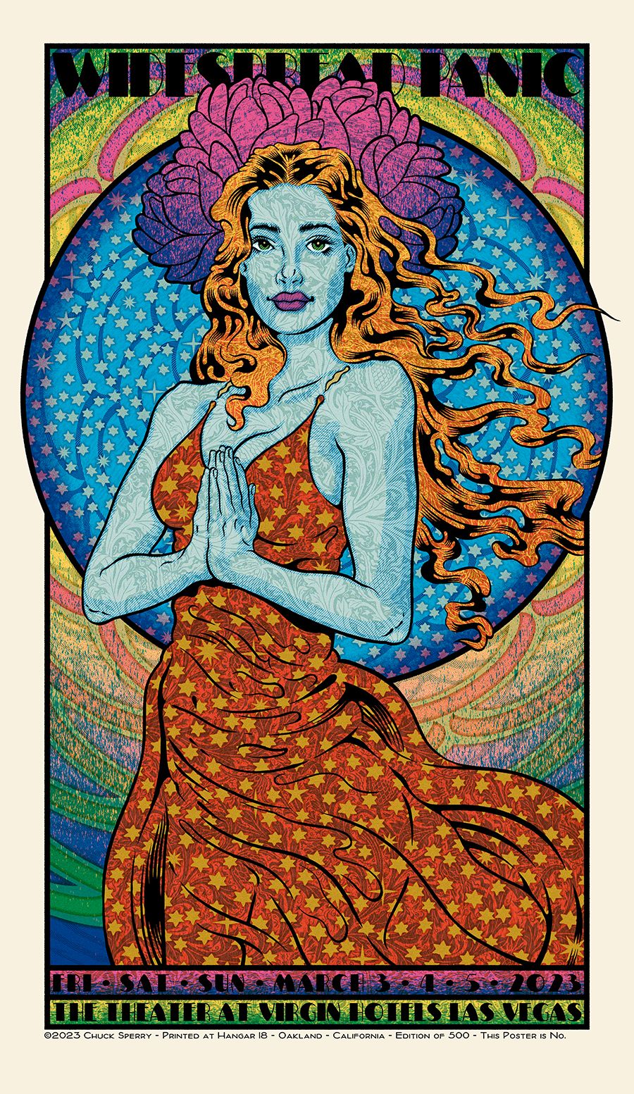 Editions d'art de CHUCK SPERRY a pour titre WIDESPREAD PANIC VENUS REGULAR style figuratif dim : CHUCK SPERRYprix:800