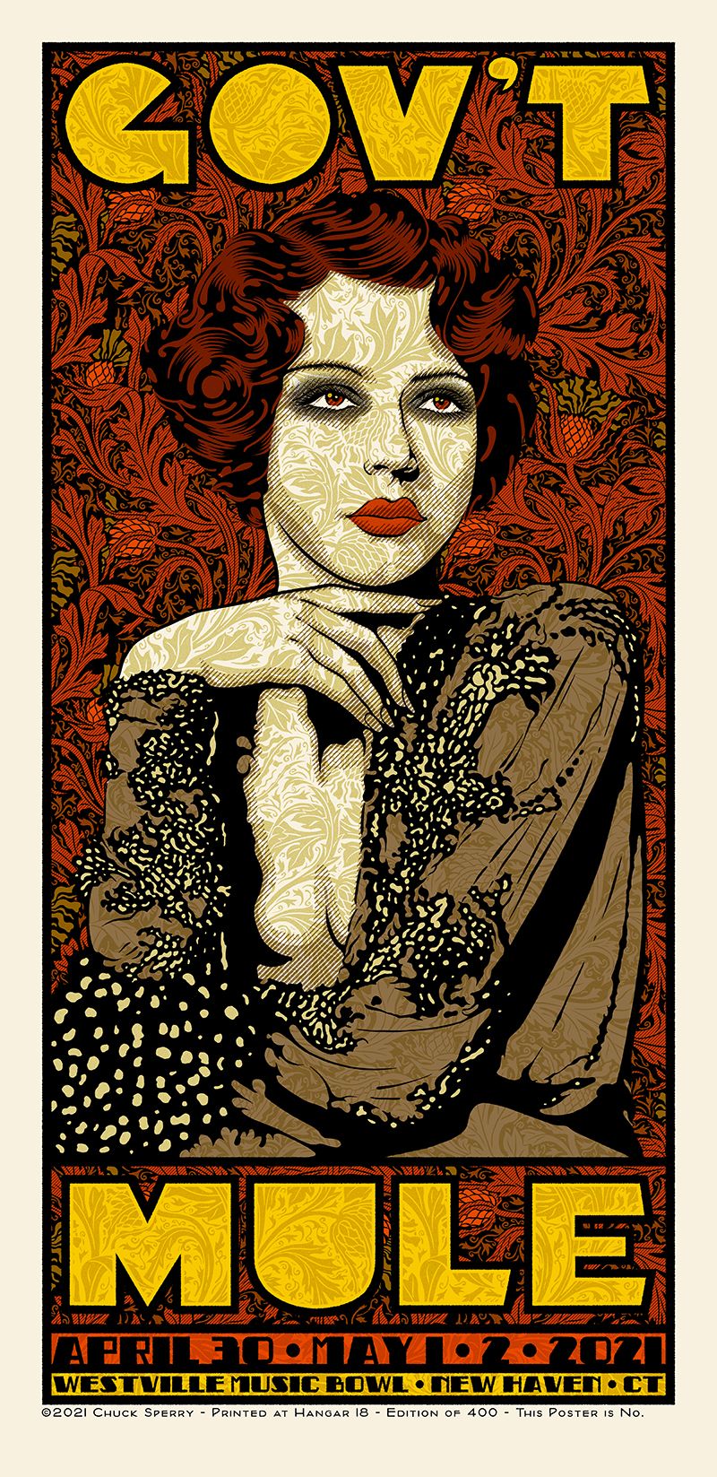 Editions d'art de CHUCK SPERRY a pour titre GOV'T MULE, REGULAR style figuratif dim : CHUCK SPERRYprix:400