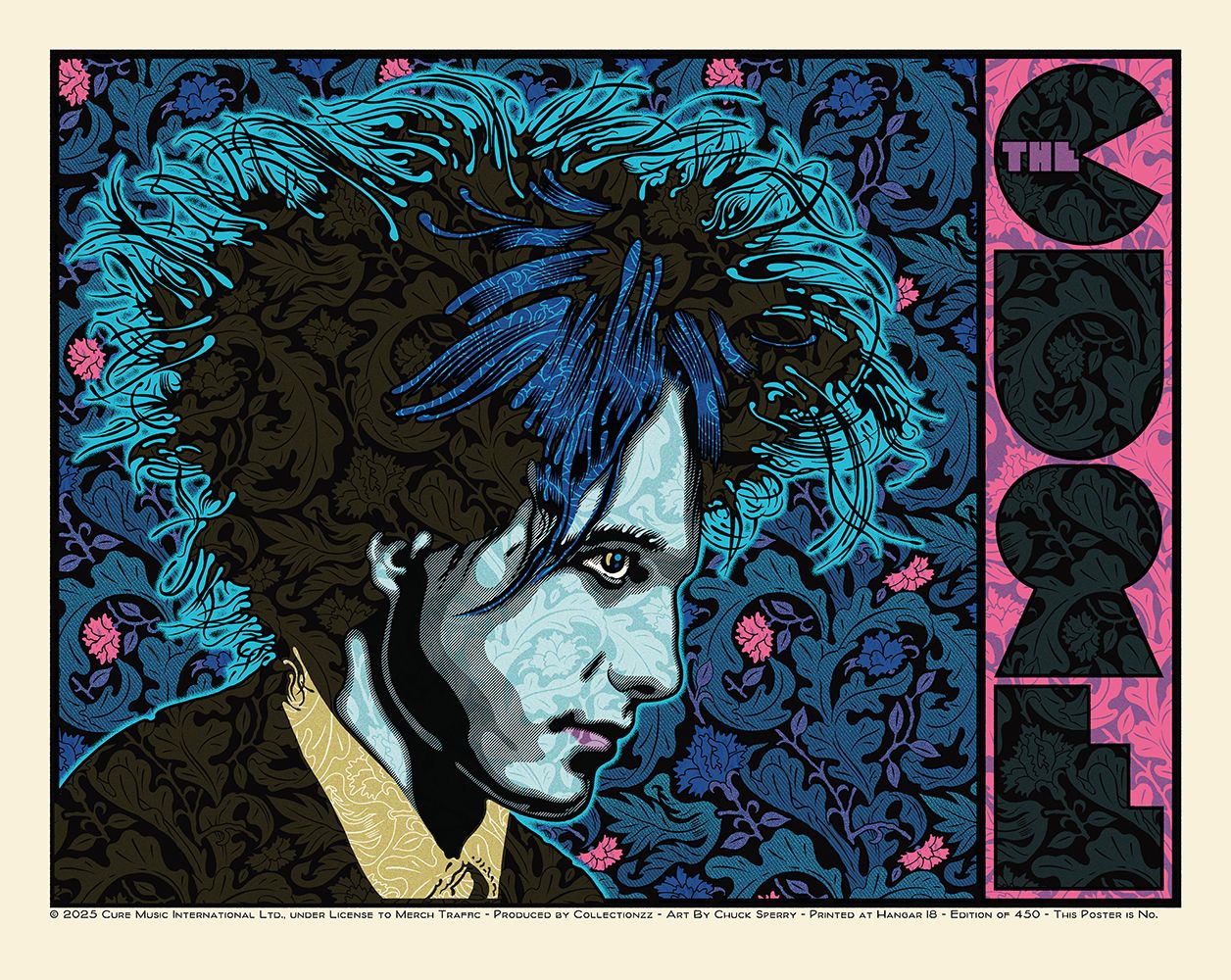 Editions d'art de CHUCK SPERRY a pour titre The Cure Regular AP style figuratif dim : CHUCK SPERRYprix:150