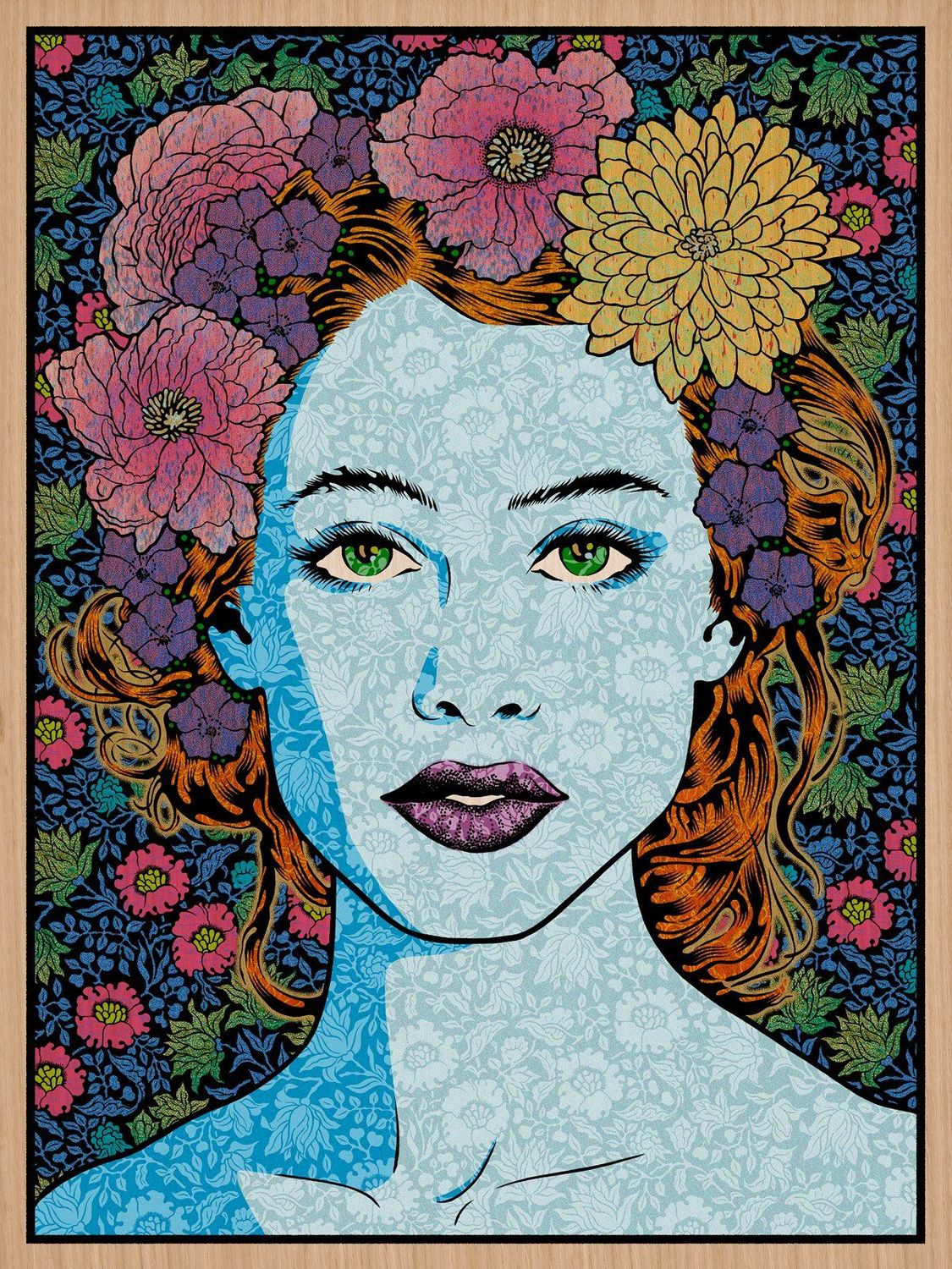 Editions d'art de CHUCK SPERRY a pour titre Truth WOOD PANEL style expo chuck dim : CHUCK SPERRYprix:2500