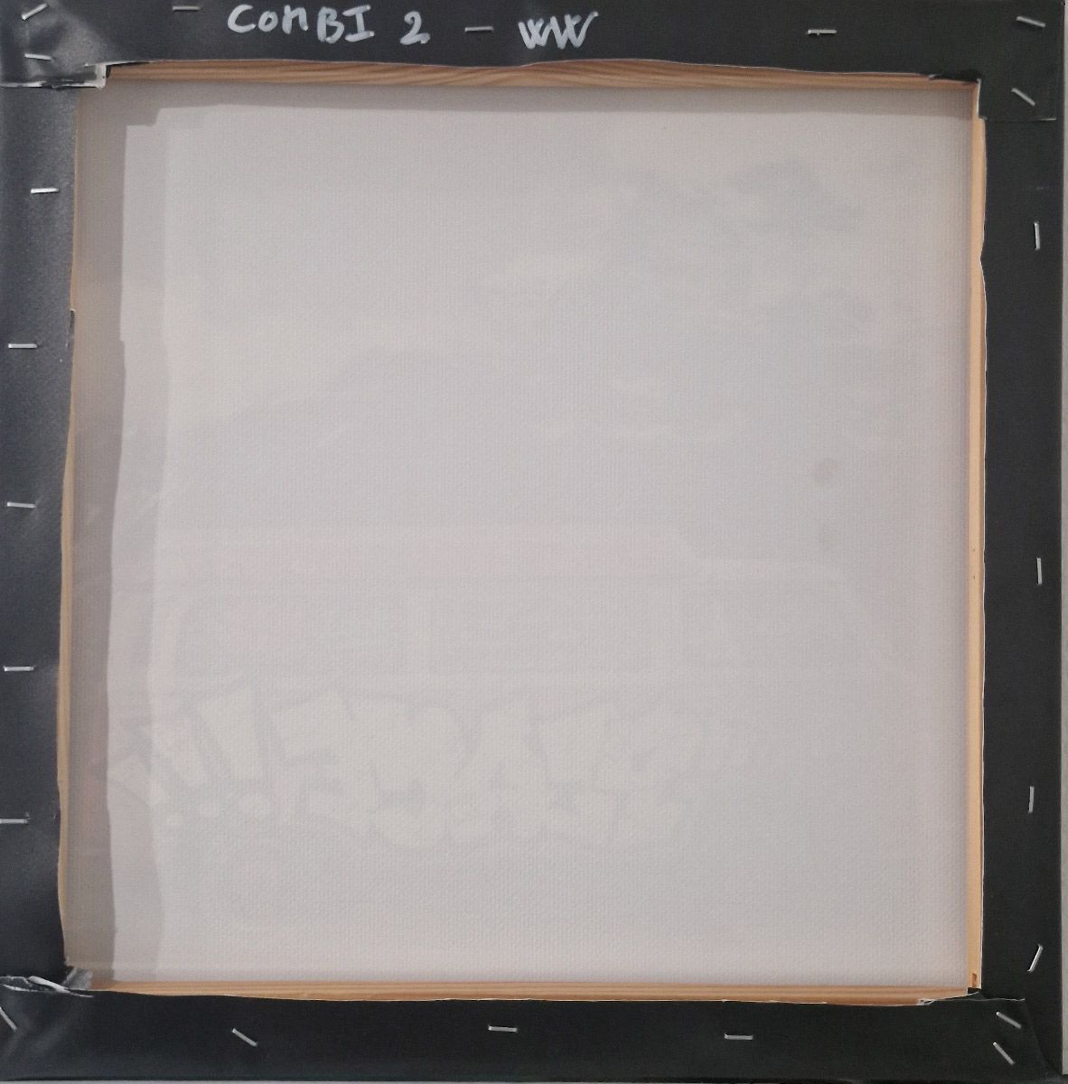 Tableau de BLACH a pour titre Combi 2 WW style graffiti, street art dim : BLACHprix:90