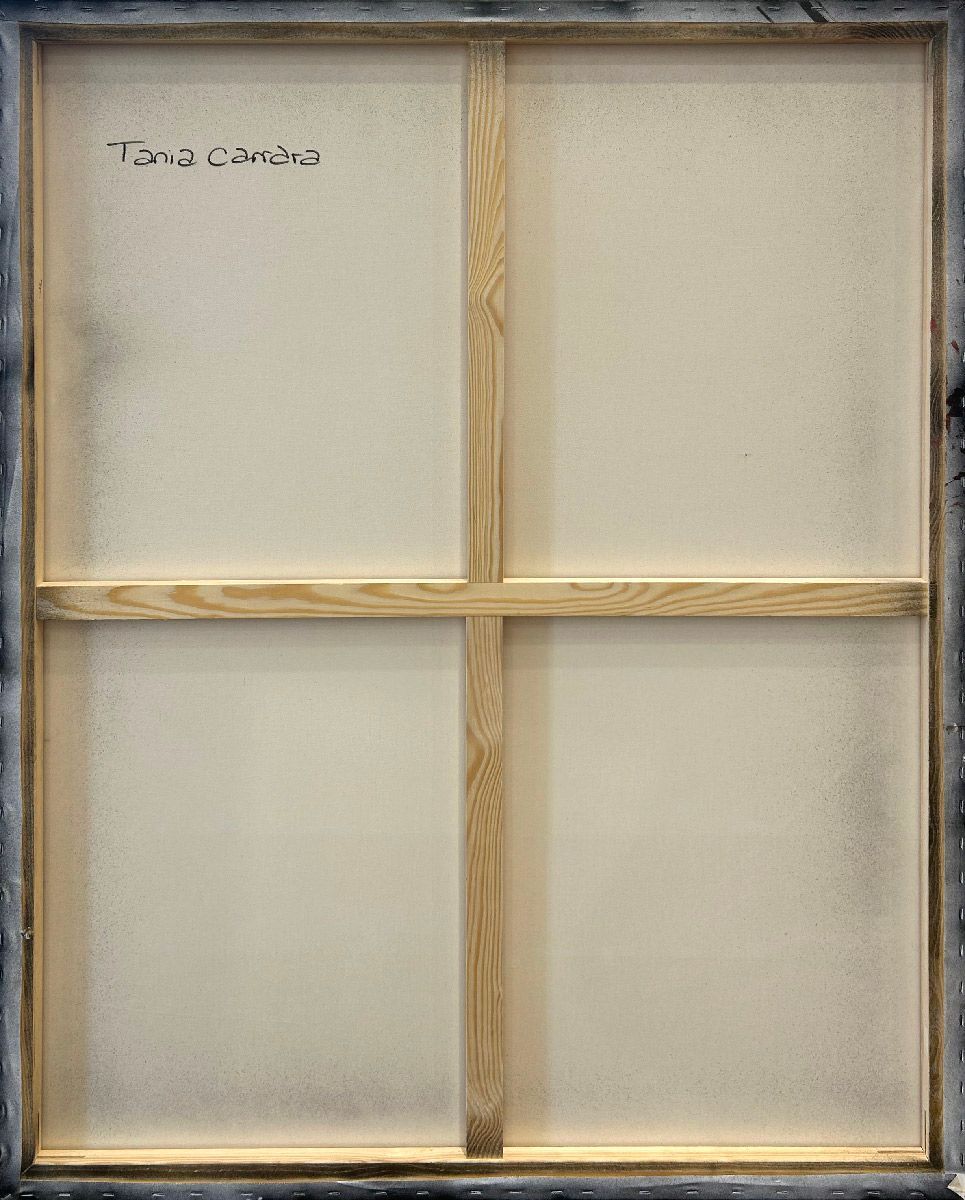 Tableau de TANIA CARRARA a pour titre Nuances vermillon style abstrait dim : TANIA CARRARAprix:1400