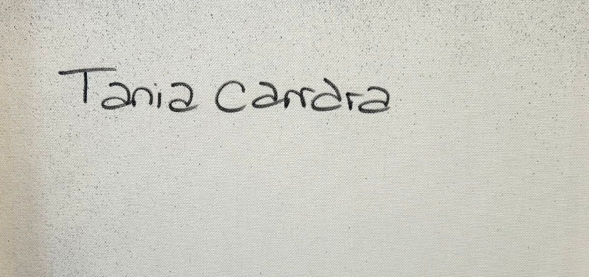 Tableau de TANIA CARRARA a pour titre Nuances ocre style abstrait dim : TANIA CARRARAprix:1400