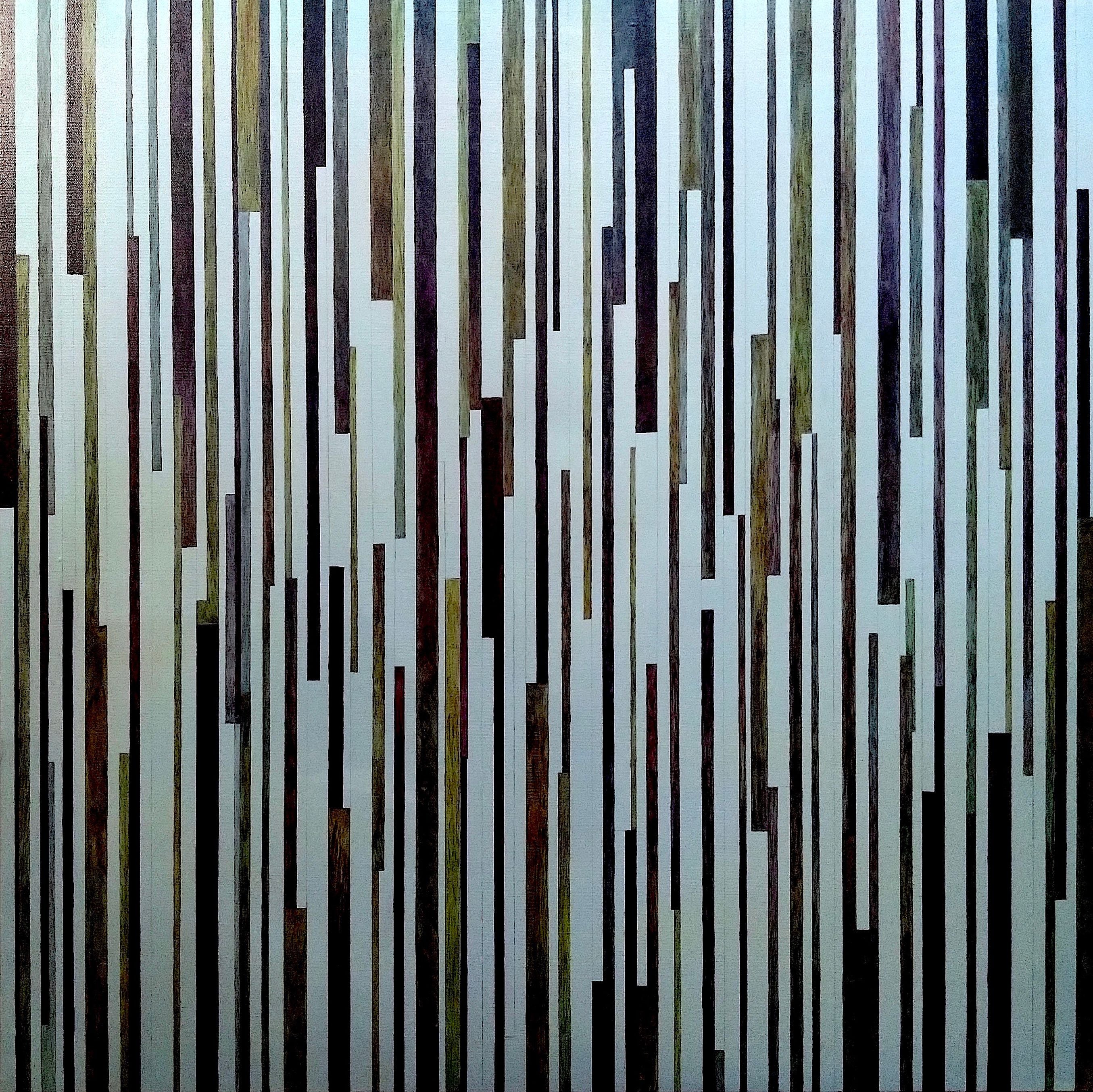 Tableau de NASH a pour titre Peinture abstraite : Slide style abstrait dim : NASHprix:850