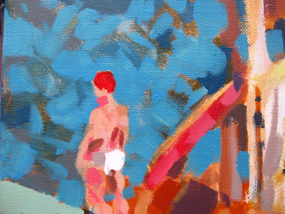 Tableau de HEATON RUDYARD a pour titre Preparons la voile style figuratif dim : HEATON RUDYARDprix:750