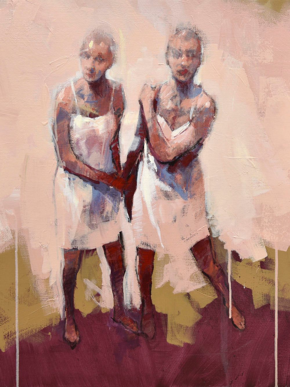 Editions d'art de MASSEBEUF Olivier a pour titre THEY COME DOWN HARD style figuratif dim : MASSEBEUF Olivierprix:70