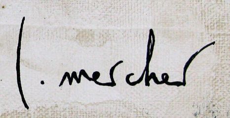 Tableau de LUDOVIC MERCHER a pour titre OUTLINES style abstrait dim : LUDOVIC MERCHERprix:1200