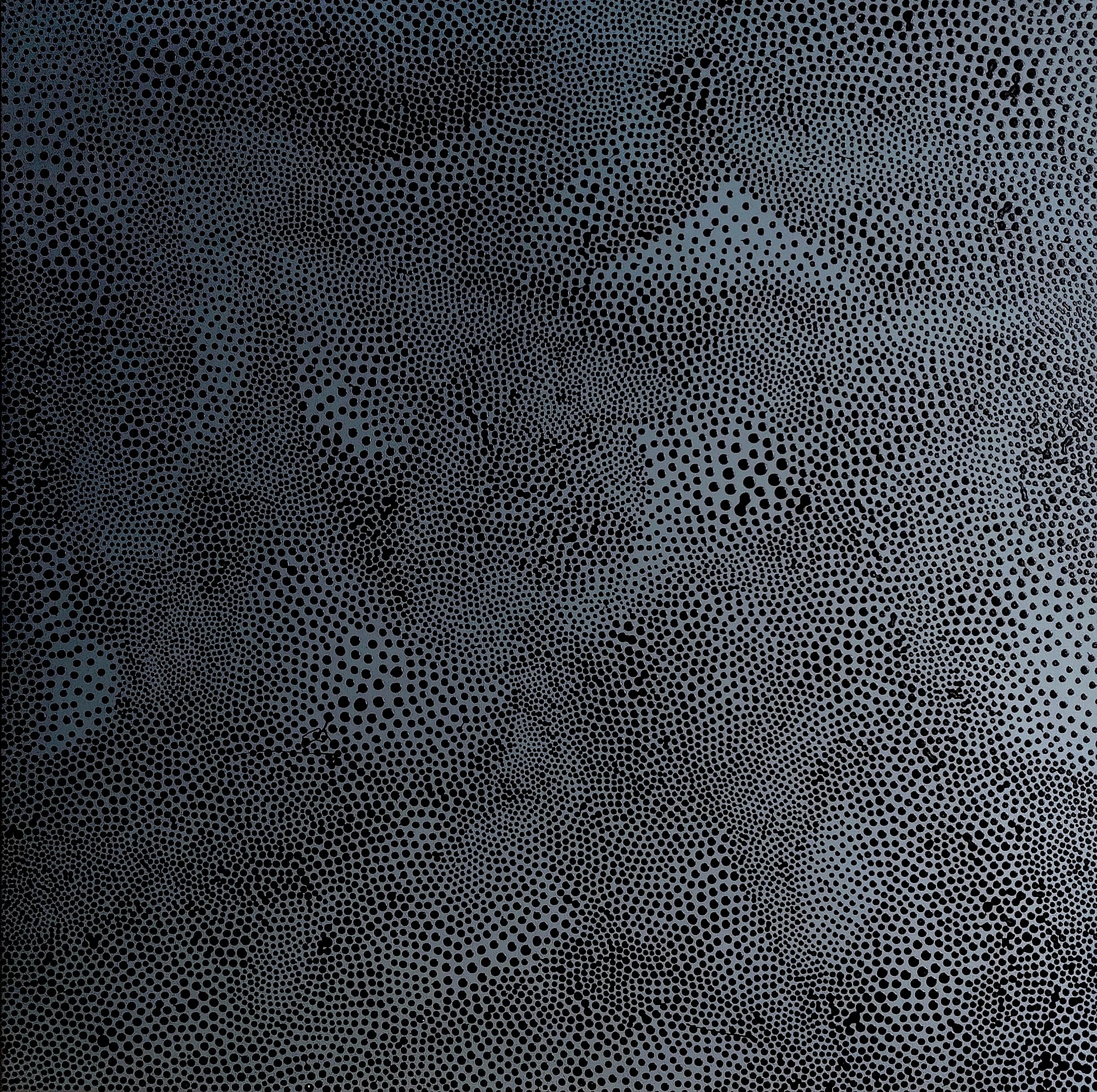Tableau de NASH a pour titre Black Sand style abstrait dim : NASHprix:600