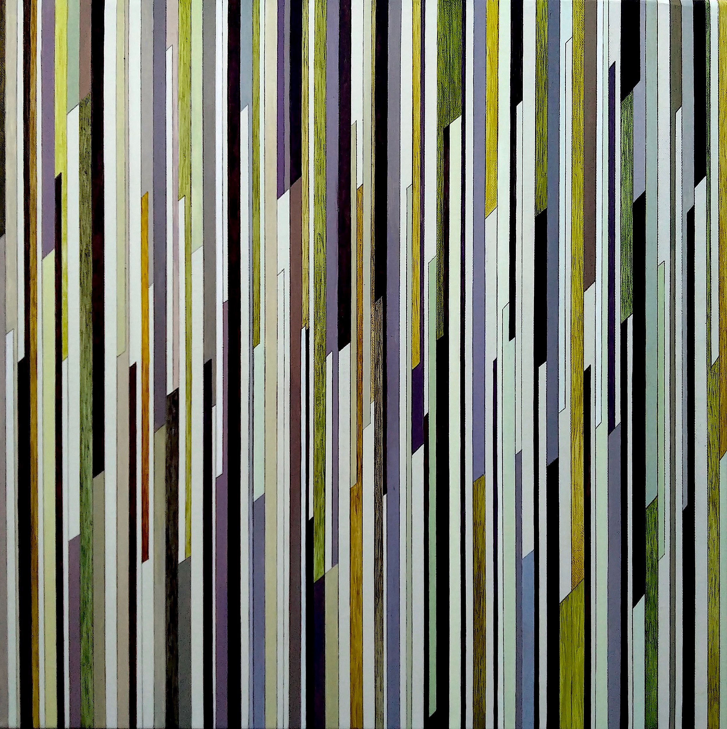 Tableau de NASH a pour titre Rain forest style abstrait dim : NASHprix:450