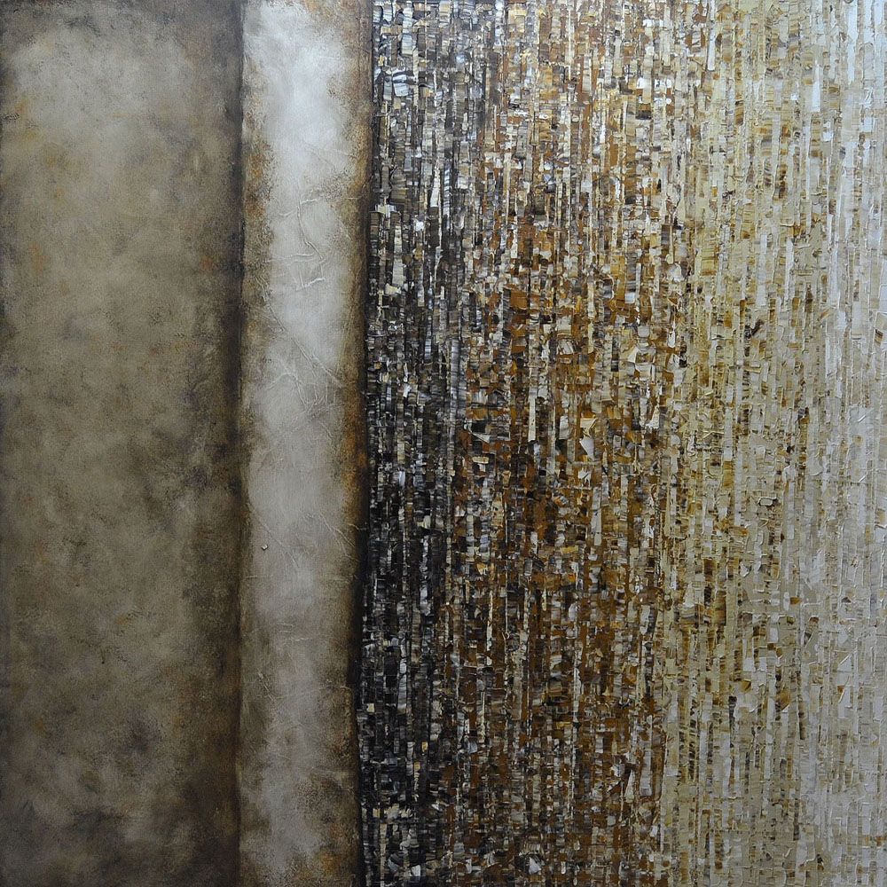 Tableau de ALAIN BECANNE a pour titre PEINTURE 10-2022-63 style abstrait dim : ALAIN BECANNEprix:1200