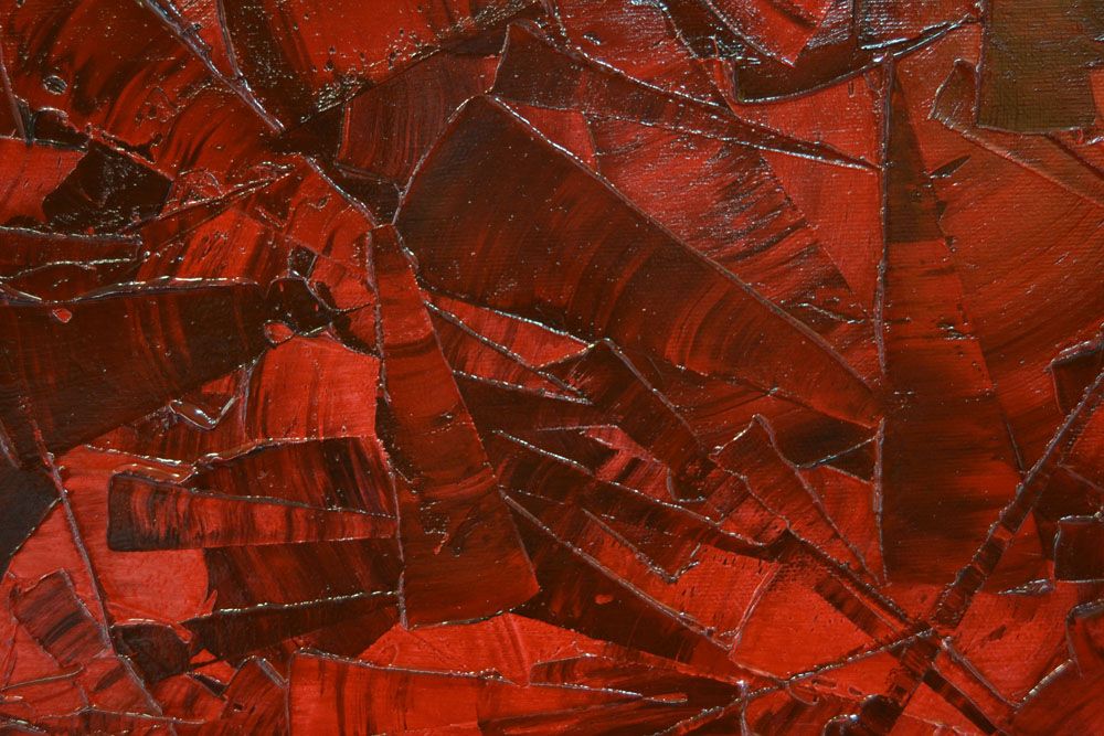 Tableau de ALAIN BECANNE a pour titre PEINTURE 05-2022-39 style abstrait dim : ALAIN BECANNEprix:640
