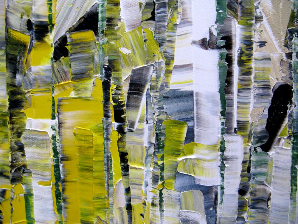 Tableau de ALAIN BECANNE a pour titre PEINTURE 09-2020-96 style abstrait dim : ALAIN BECANNEprix:900