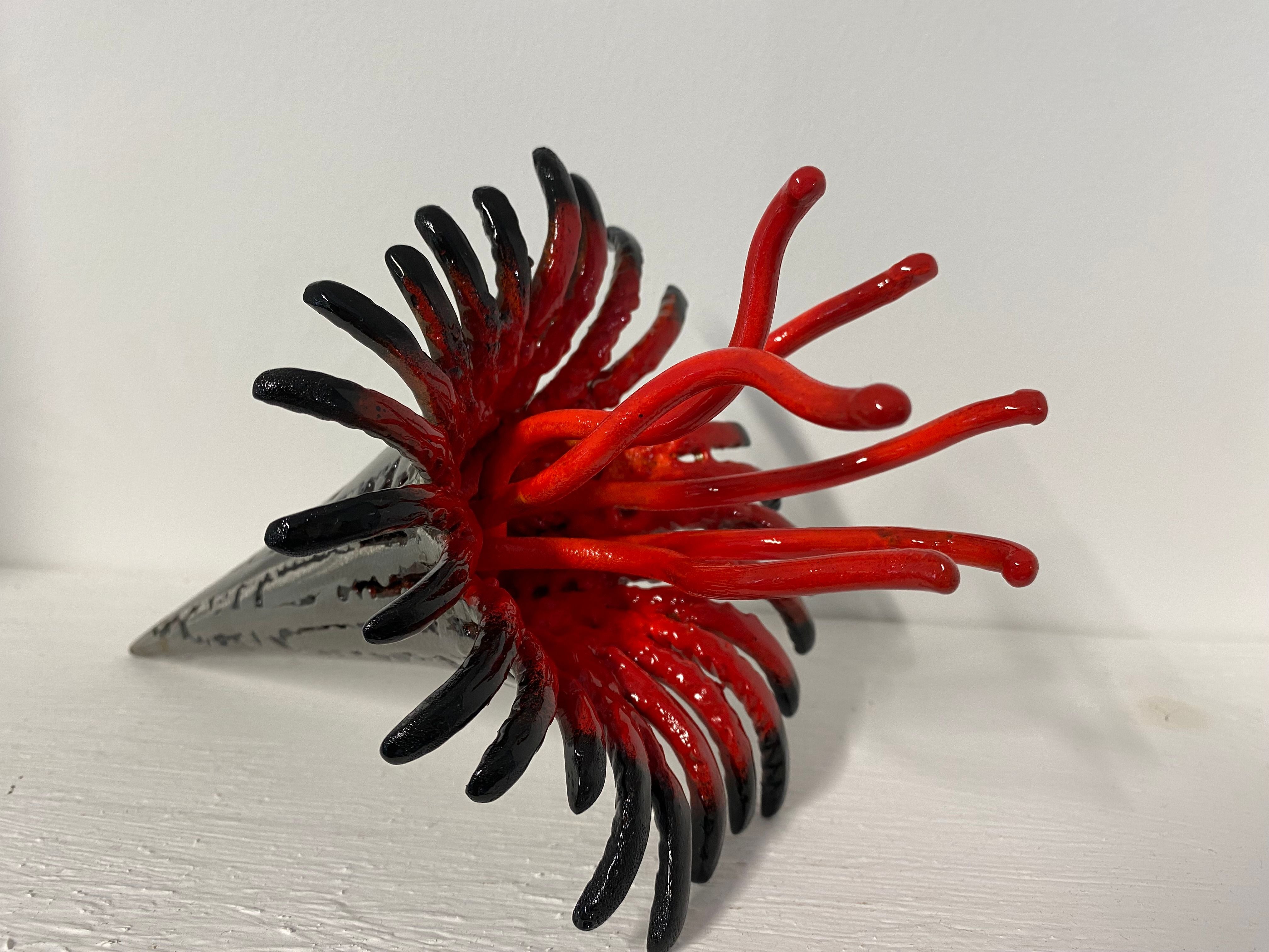 Sculpture de SERGE GUARNIERI a pour titre ANEMONIA 3 style no dim : SERGE GUARNIERIprix:250