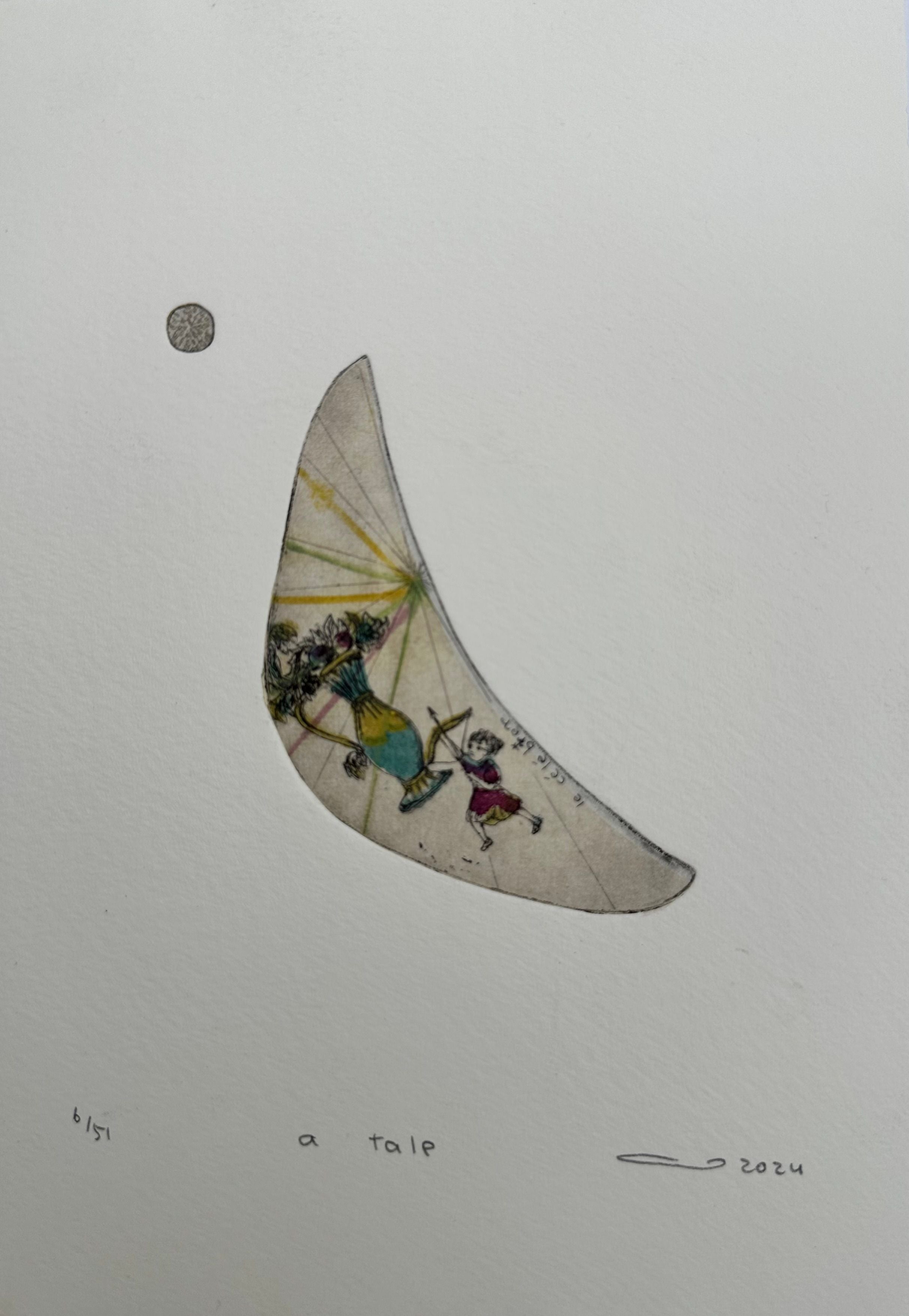 Editions d'art de ATSUKO ISHII a pour titre A tale style figuratif dim : ATSUKO ISHIIprix:40