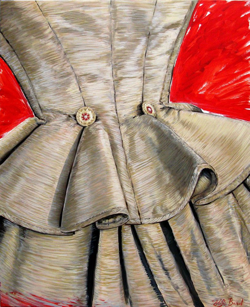 Tableau de ELISE BARAT a pour titre Alice style figuratif dim : ELISE BARATprix:850