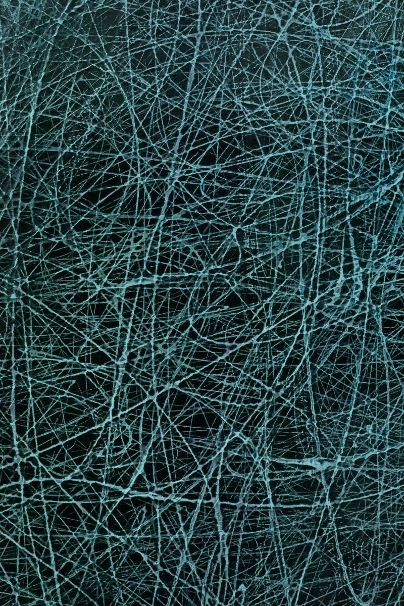 Tableau de NASH a pour titre BLUE 7 style abstrait dim : NASHprix:450