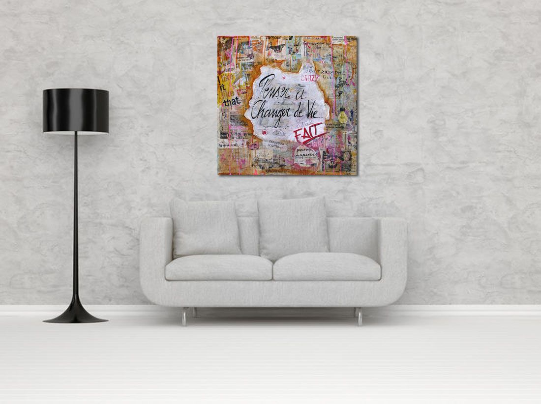 Tableau de CACOU a pour titre OH BAZAAAR ! style no dim : CACOUprix:
