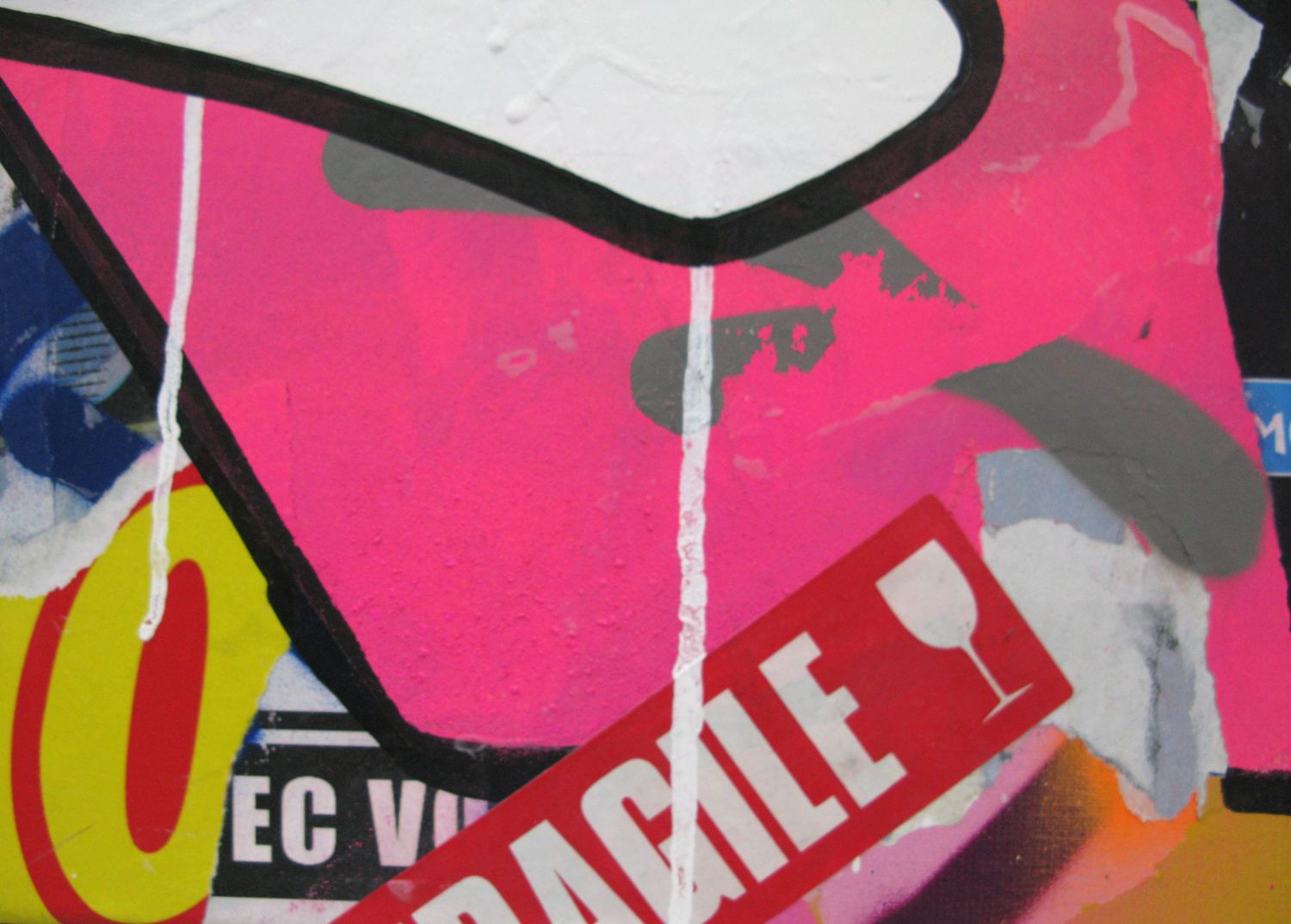 Tableau de KENY a pour titre COLORAMAX 10 style graffiti, street art dim : KENYprix:700
