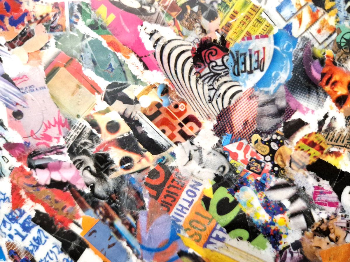 Editions d'art de FLOREPEA a pour titre Bodebbie style graphique dim : FLOREPEAprix:350