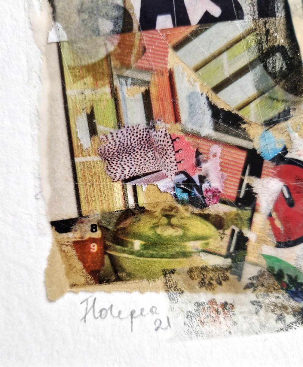 Editions d'art de FLOREPEA a pour titre Robot style street art, graphique dim : FLOREPEAprix:150