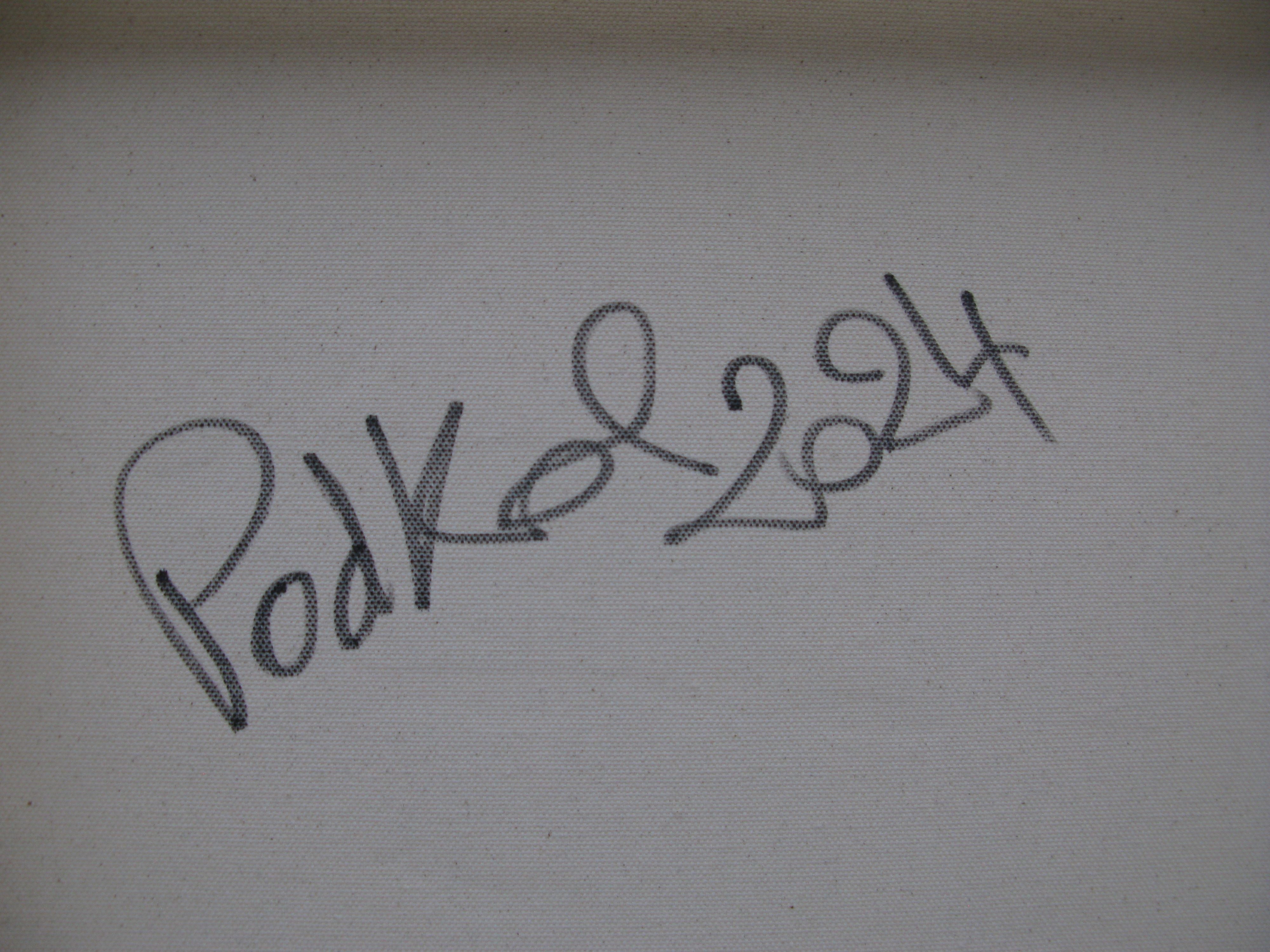 Tableau de PODKOL a pour titre Mental style street art dim : PODKOLprix:200
