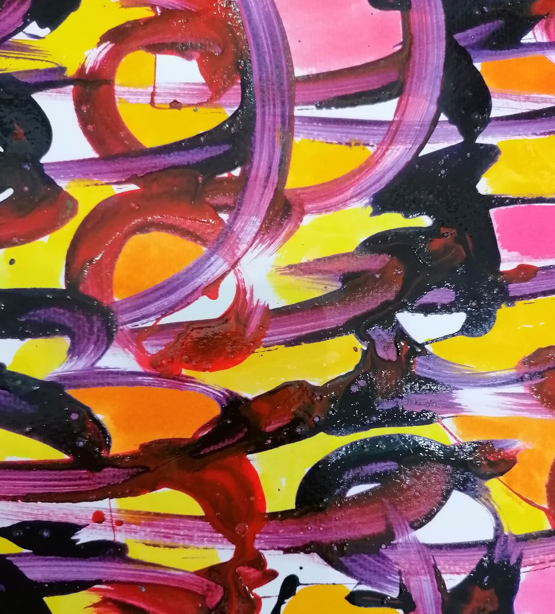 Dessin de STEPHANE RIME a pour titre Noname D120 style abstrait dim : STEPHANE RIMEprix:140