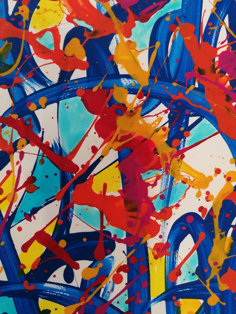 Dessin de STEPHANE RIME a pour titre Noname D35 style abstrait dim : STEPHANE RIMEprix:140