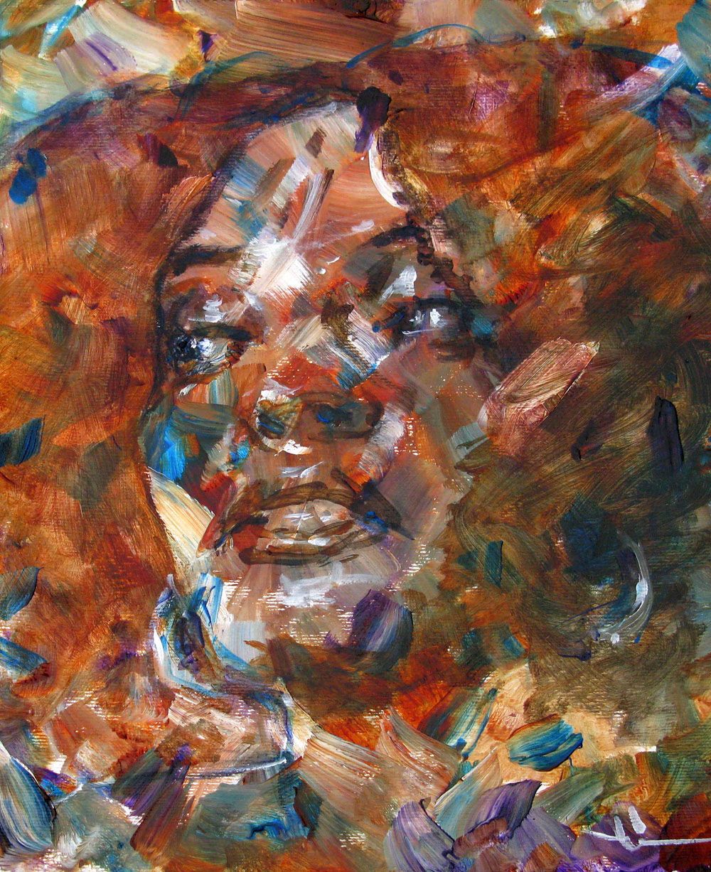 Dessin de DOMINIQUE DEVE a pour titre METISSE style figuratif dim : DOMINIQUE DEVEprix: