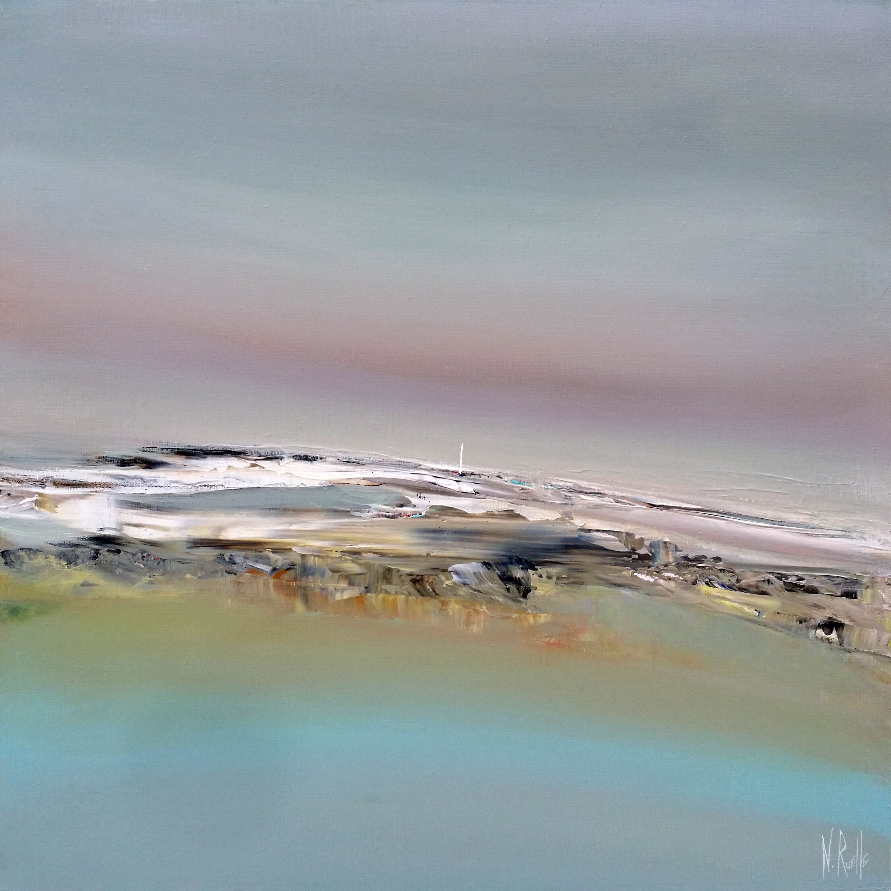 Tableau de RUELLE NICOLAS a pour titre DREAMING style abstrait dim : RUELLE NICOLASprix:390