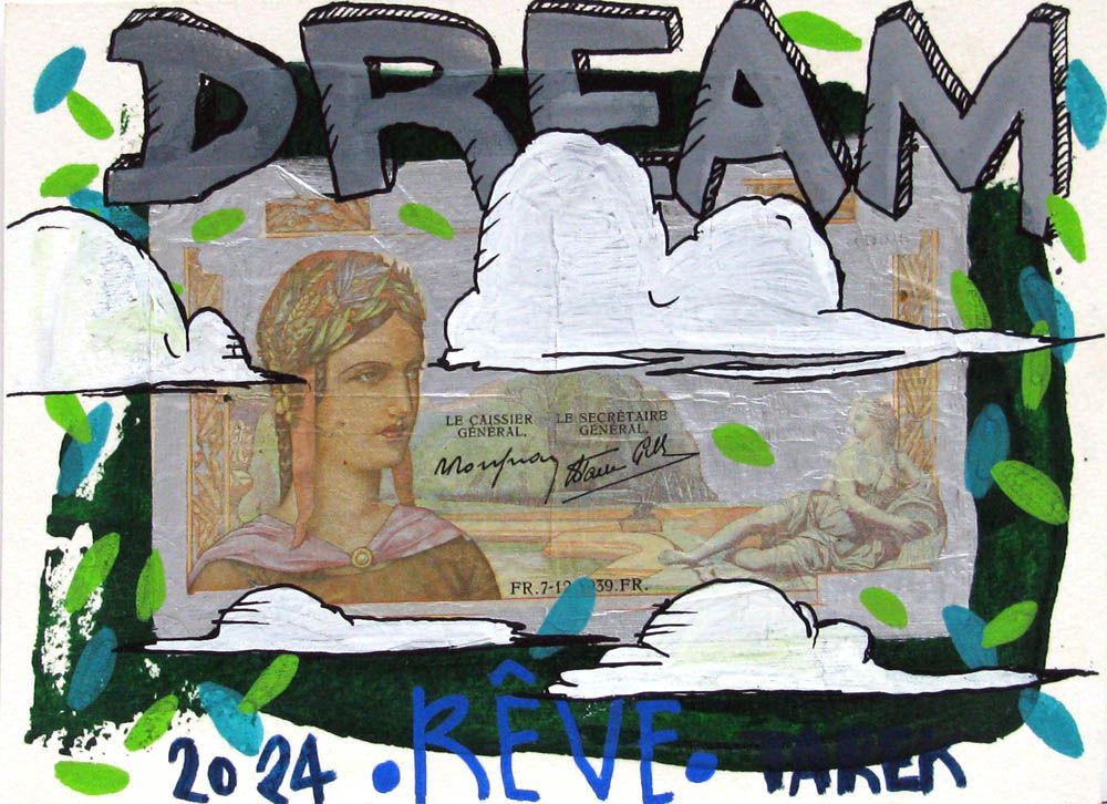 Dessin de TAREK a pour titre DREAM style graffiti, street art dim : TAREKprix:90