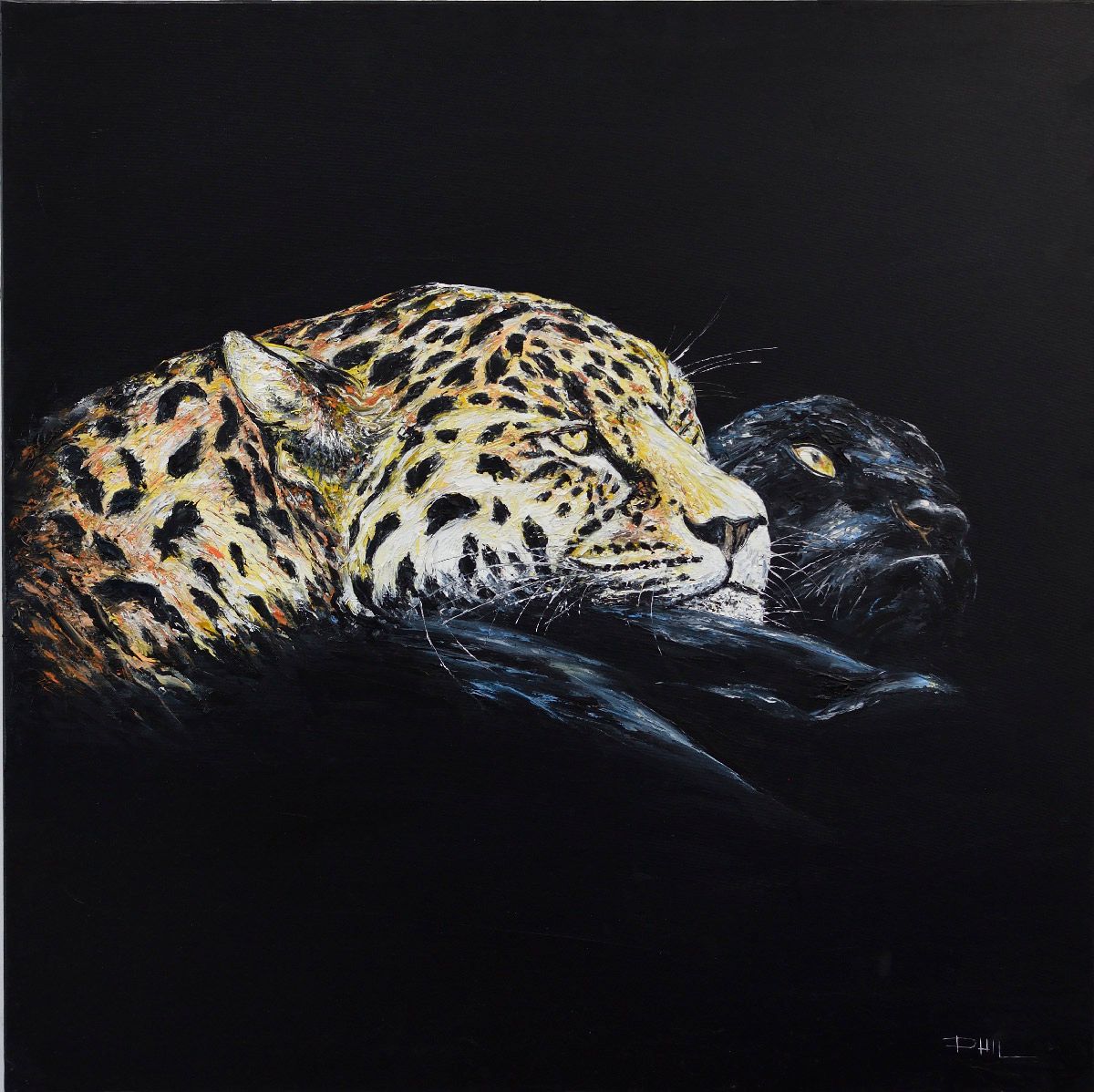 Tableau de PHIL a pour titre DUO style no dim : PHILprix:850