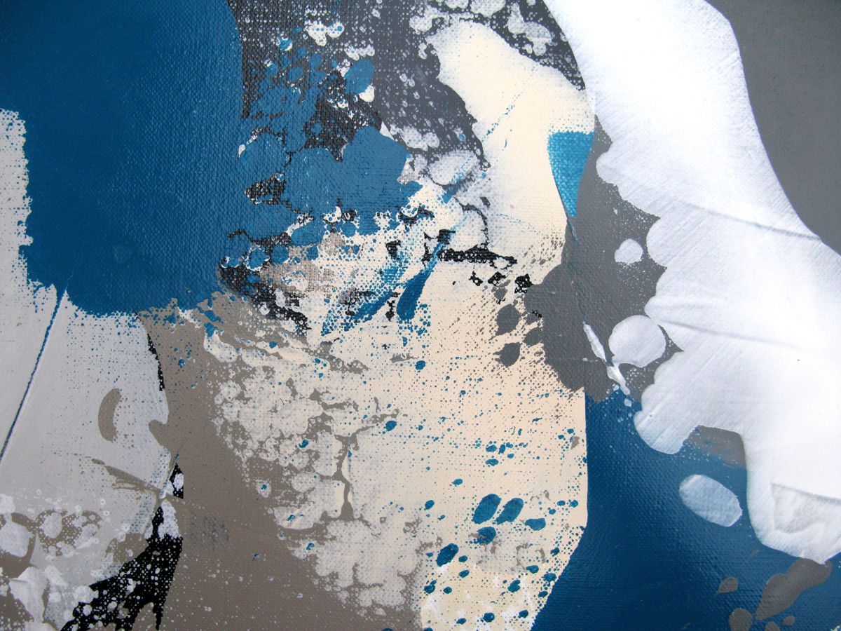 Tableau de CELINE WEBER a pour titre Dunes 2 style abstrait dim : CELINE WEBERprix:290