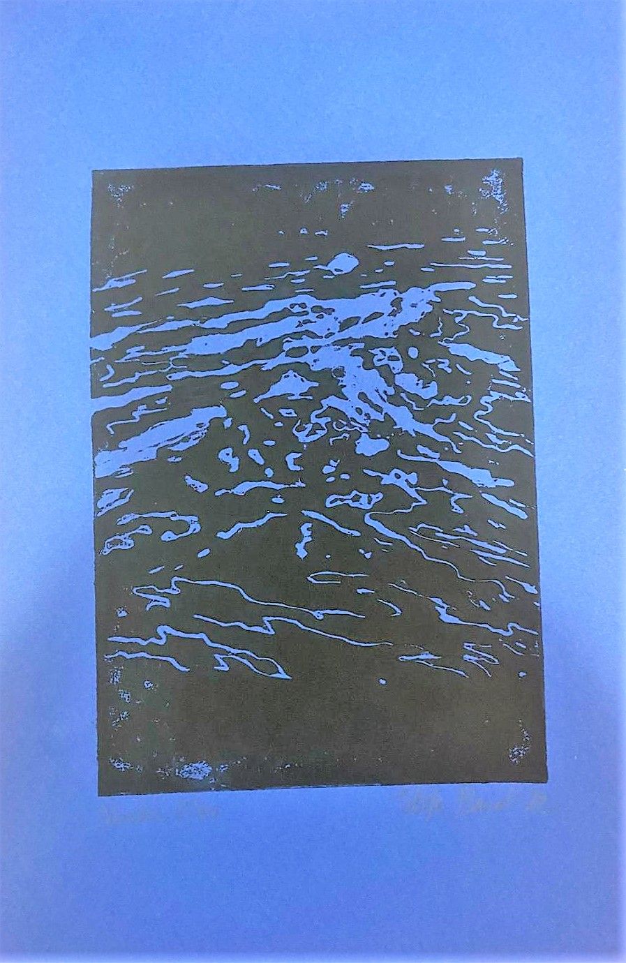 Editions d'art de ELISE BARAT a pour titre NOCTIS style figuratif dim : ELISE BARATprix:30