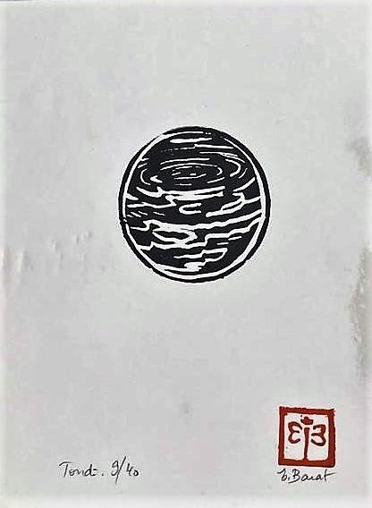 Editions d'art de ELISE BARAT a pour titre TONDI style figuratif dim : ELISE BARATprix:30