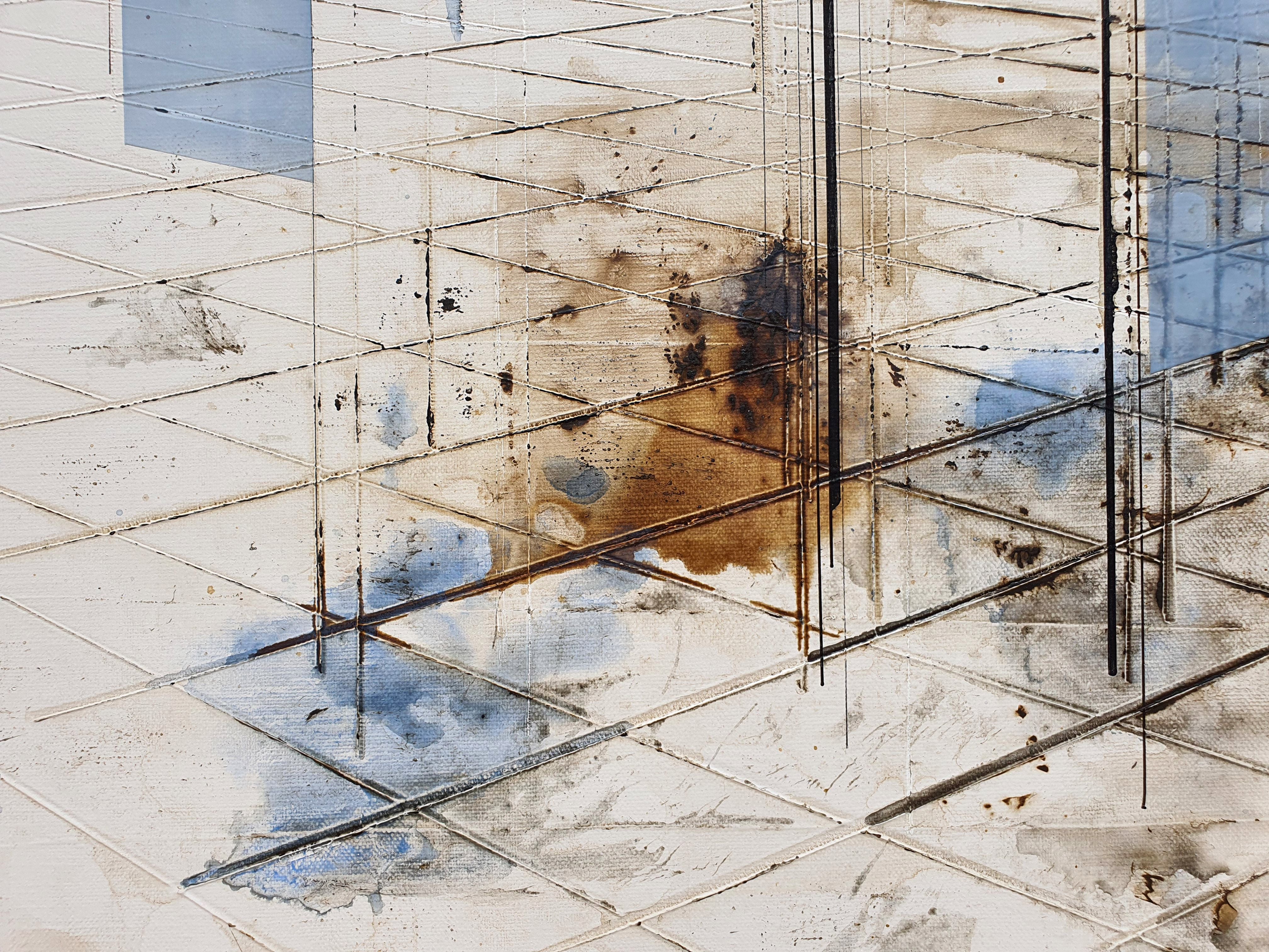 Tableau de LUDOVIC MERCHER a pour titre ENERGY style abstrait dim : LUDOVIC MERCHERprix:750
