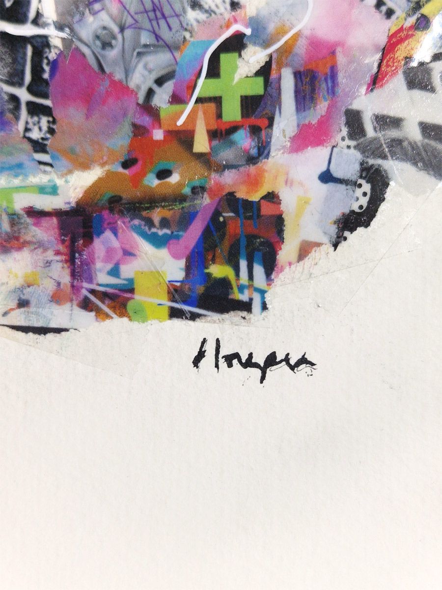 Editions d'art de FLOREPEA a pour titre Tina style street art, graphique dim : FLOREPEAprix:100