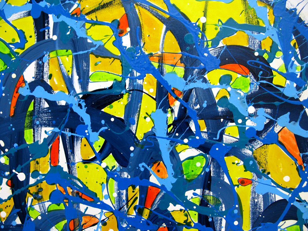 Tableau de STEPHANE RIME a pour titre Noname E11 style abstrait dim : STEPHANE RIMEprix:690