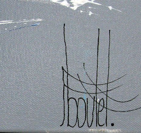 Tableau de F. BOUTET a pour titre MARINE ABSTRAITE 2024-50 style abstrait dim : F. BOUTETprix:600