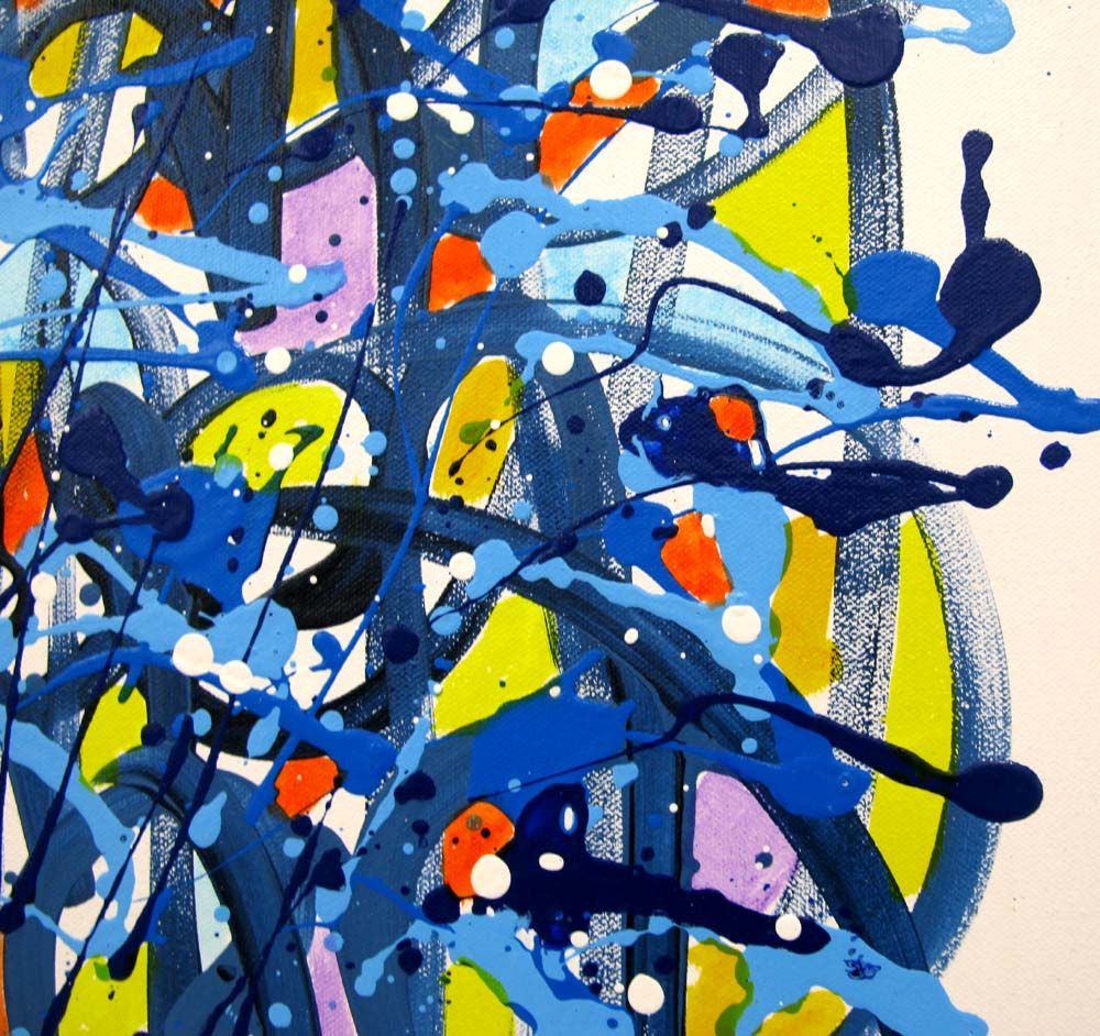 Tableau de STEPHANE RIME a pour titre Noname E17 style abstrait dim : STEPHANE RIMEprix:250