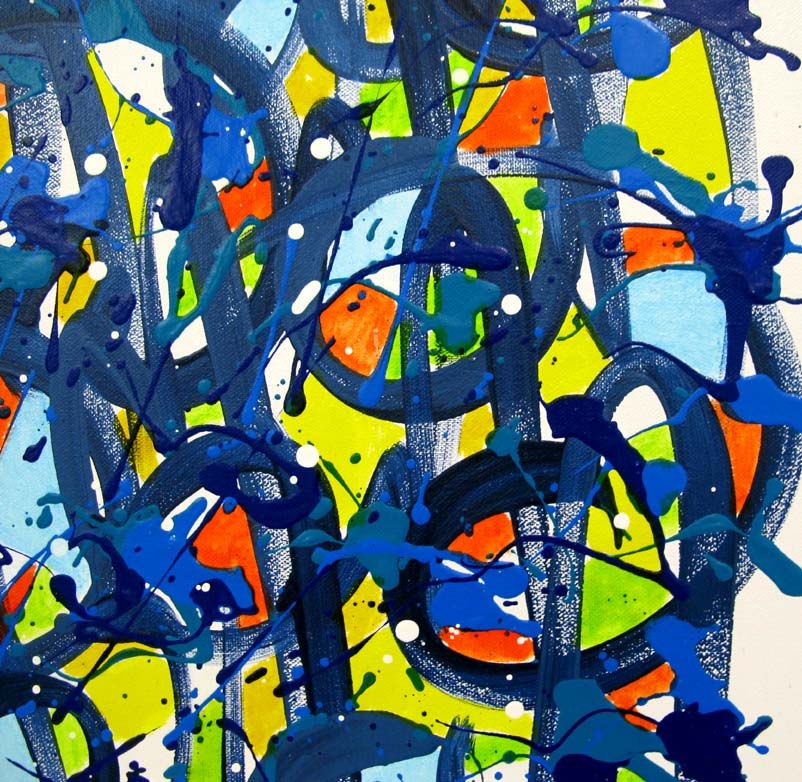 Tableau de STEPHANE RIME a pour titre Noname E18 style abstrait dim : STEPHANE RIMEprix:250