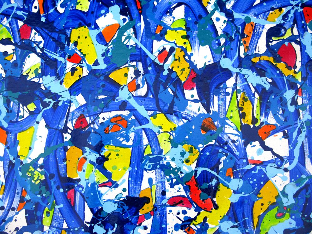 Tableau de STEPHANE RIME a pour titre No name E55 style abstrait dim : STEPHANE RIMEprix:2000