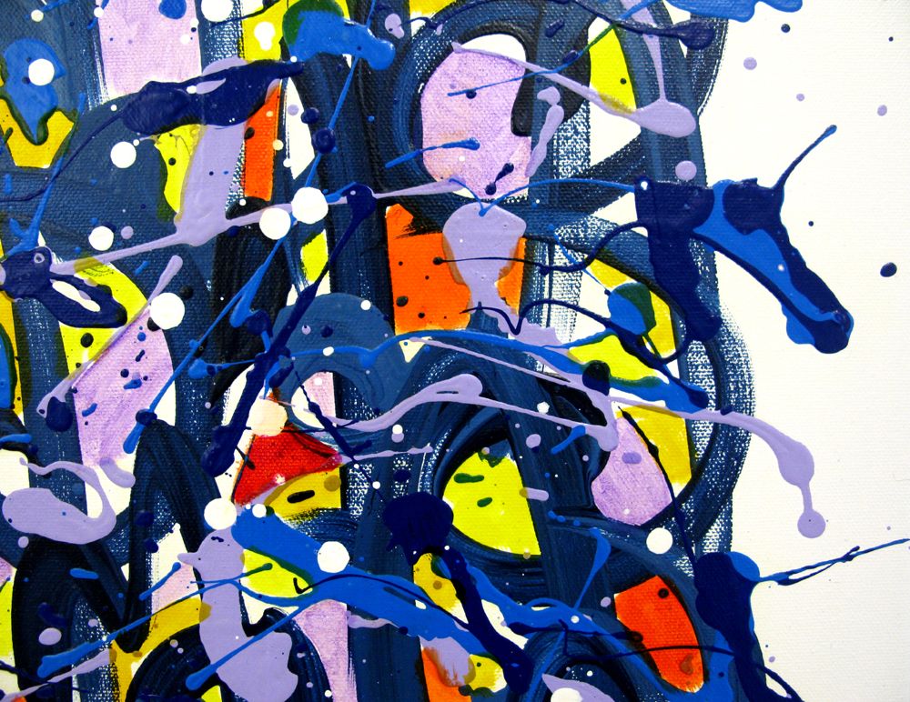 Tableau de STEPHANE RIME a pour titre Noname E29 style abstrait dim : STEPHANE RIMEprix:230