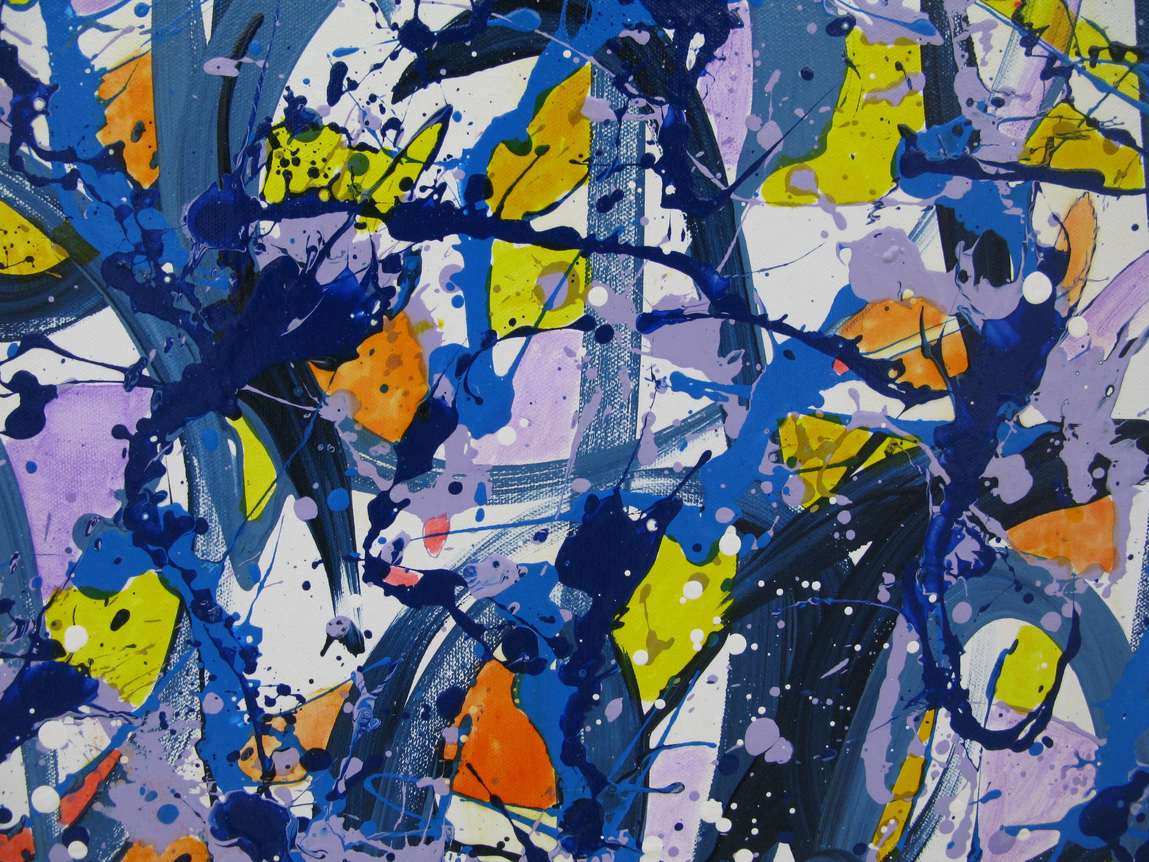 Tableau de STEPHANE RIME a pour titre noname E5 style abstrait dim : STEPHANE RIMEprix:850