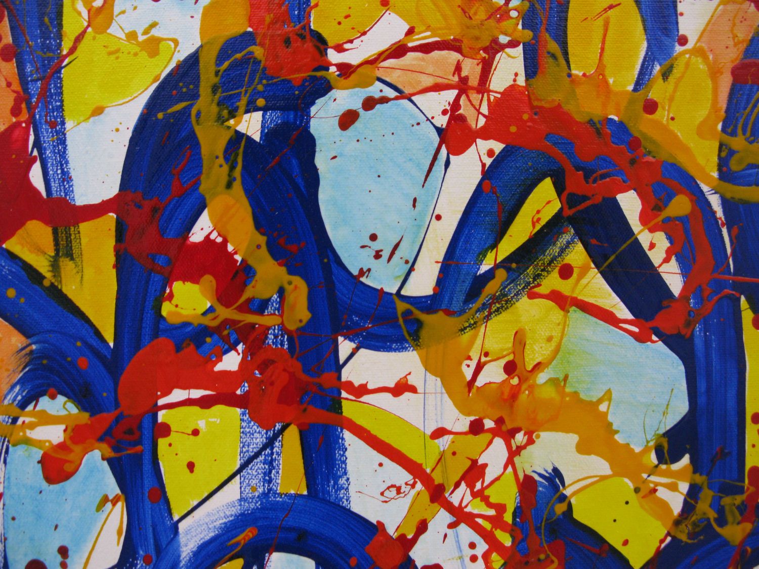 Tableau de STEPHANE RIME a pour titre NO NAME E6 style abstrait dim : STEPHANE RIMEprix:850