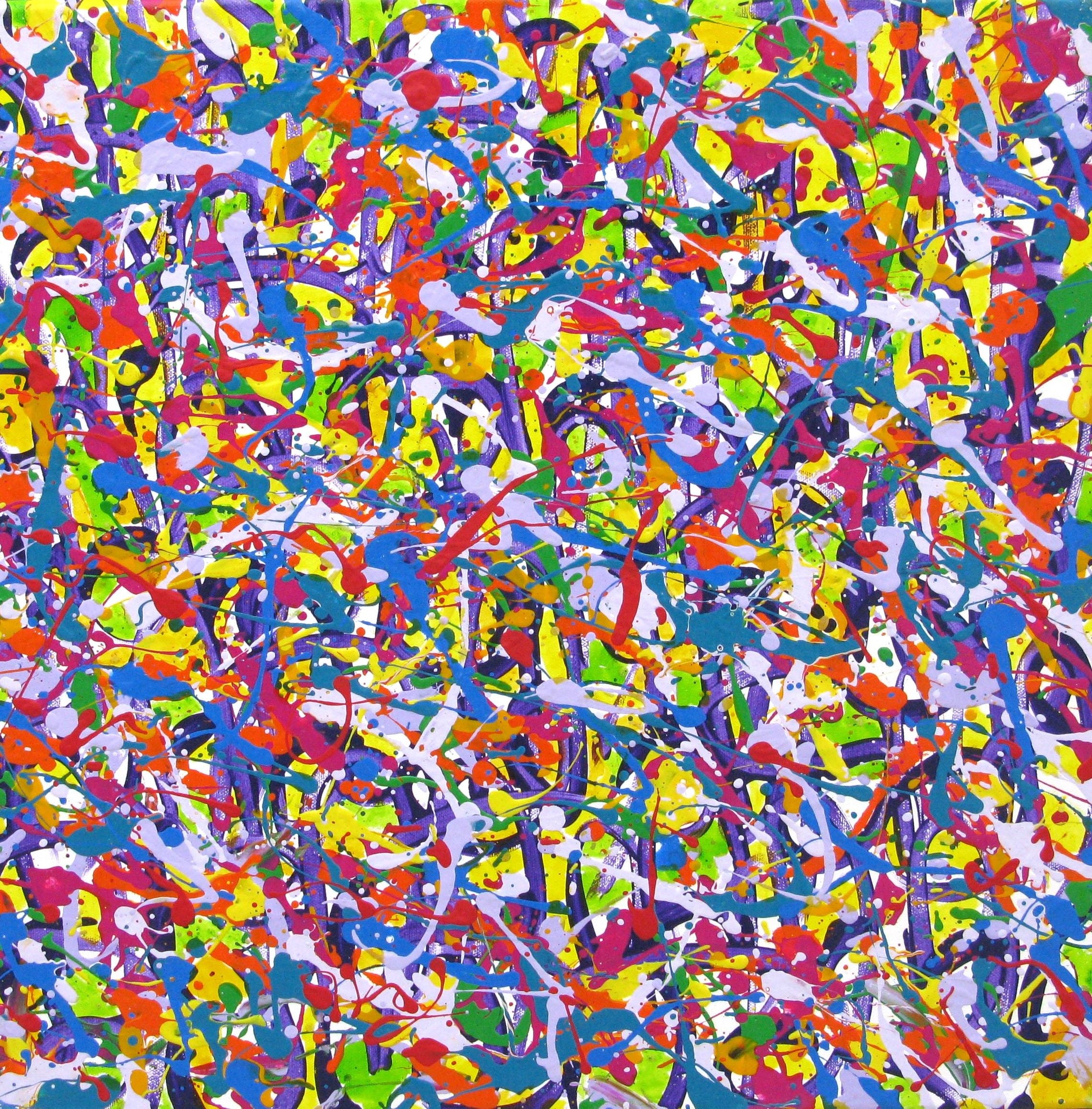Tableau de STEPHANE RIME a pour titre NO NAME C40 bis style abstrait dim : STEPHANE RIMEprix:250