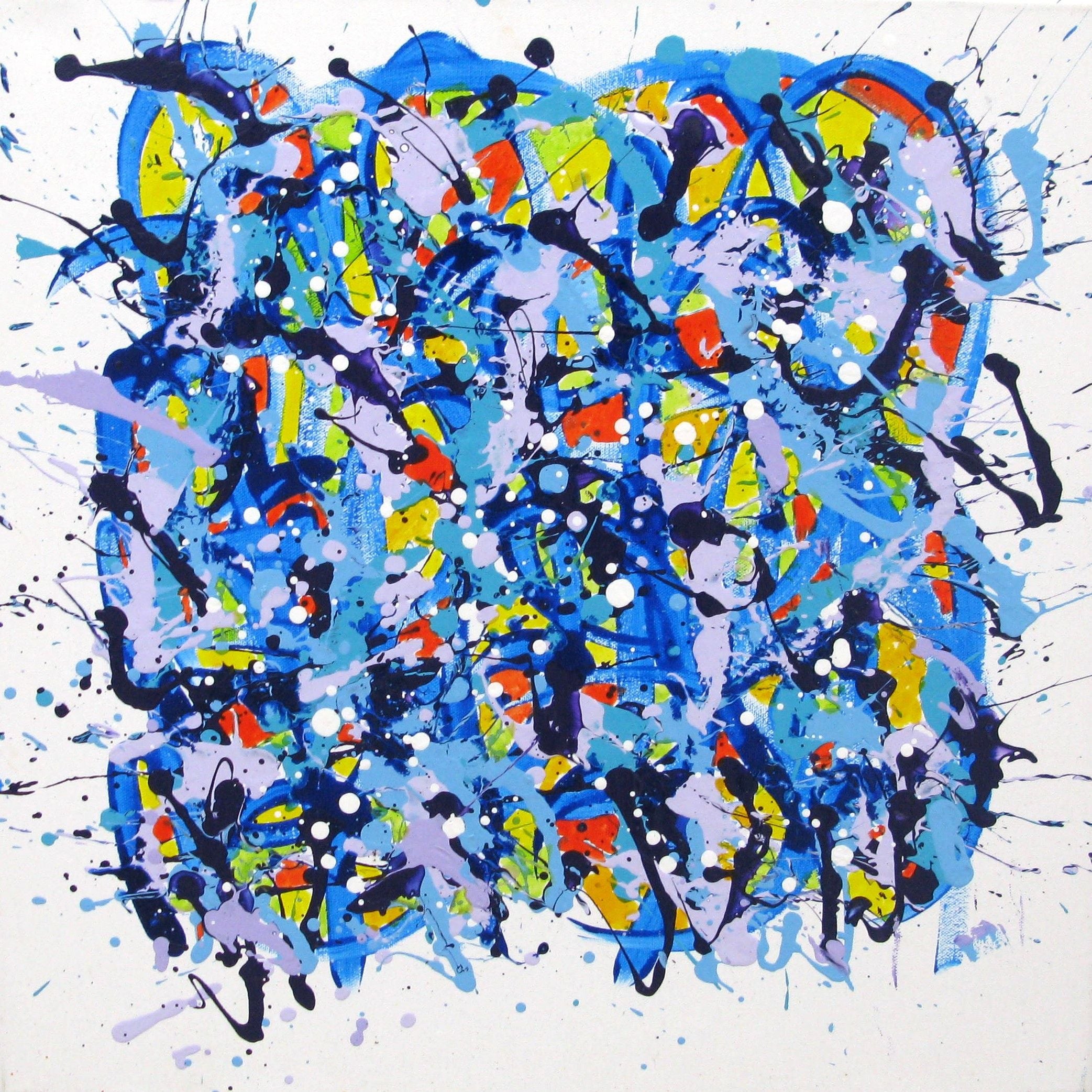 Tableau de STEPHANE RIME a pour titre noname centré n°C28 style abstrait dim : STEPHANE RIMEprix:250