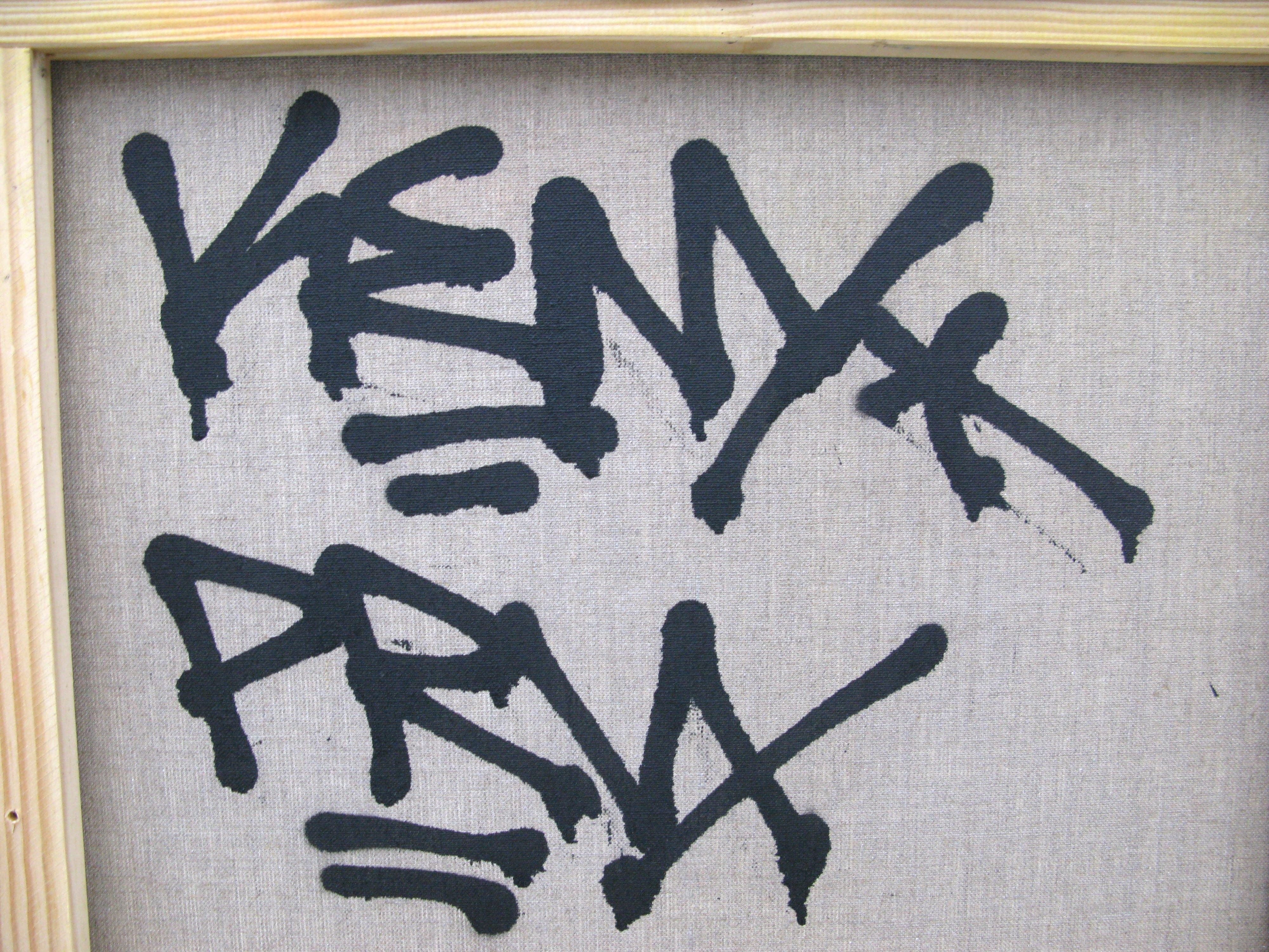 Tableau de KENY a pour titre COLORAMAX 10 style graffiti, street art dim : KENYprix:700