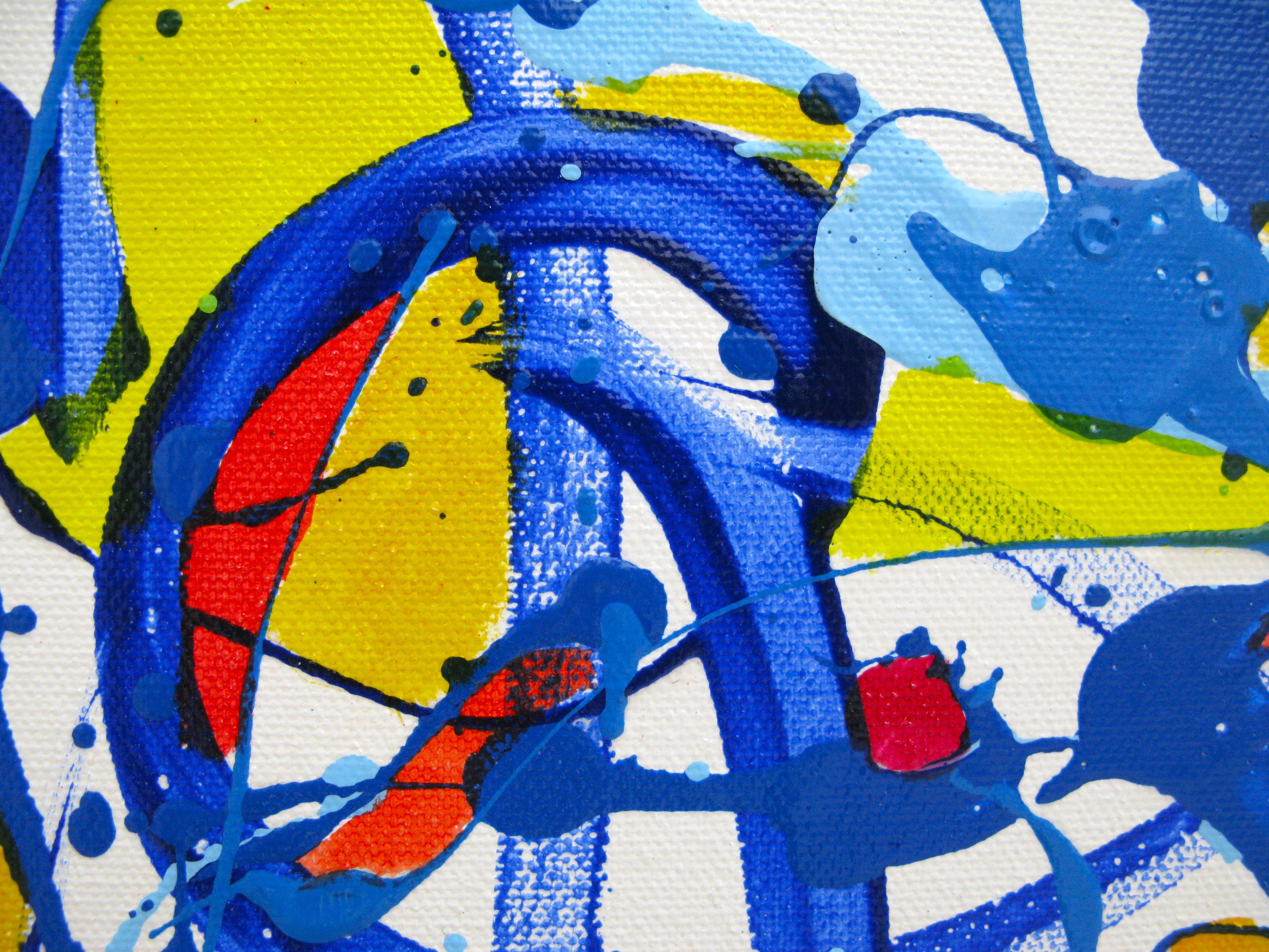 Tableau de STEPHANE RIME a pour titre NO NAME E91 style abstrait dim : STEPHANE RIMEprix:250