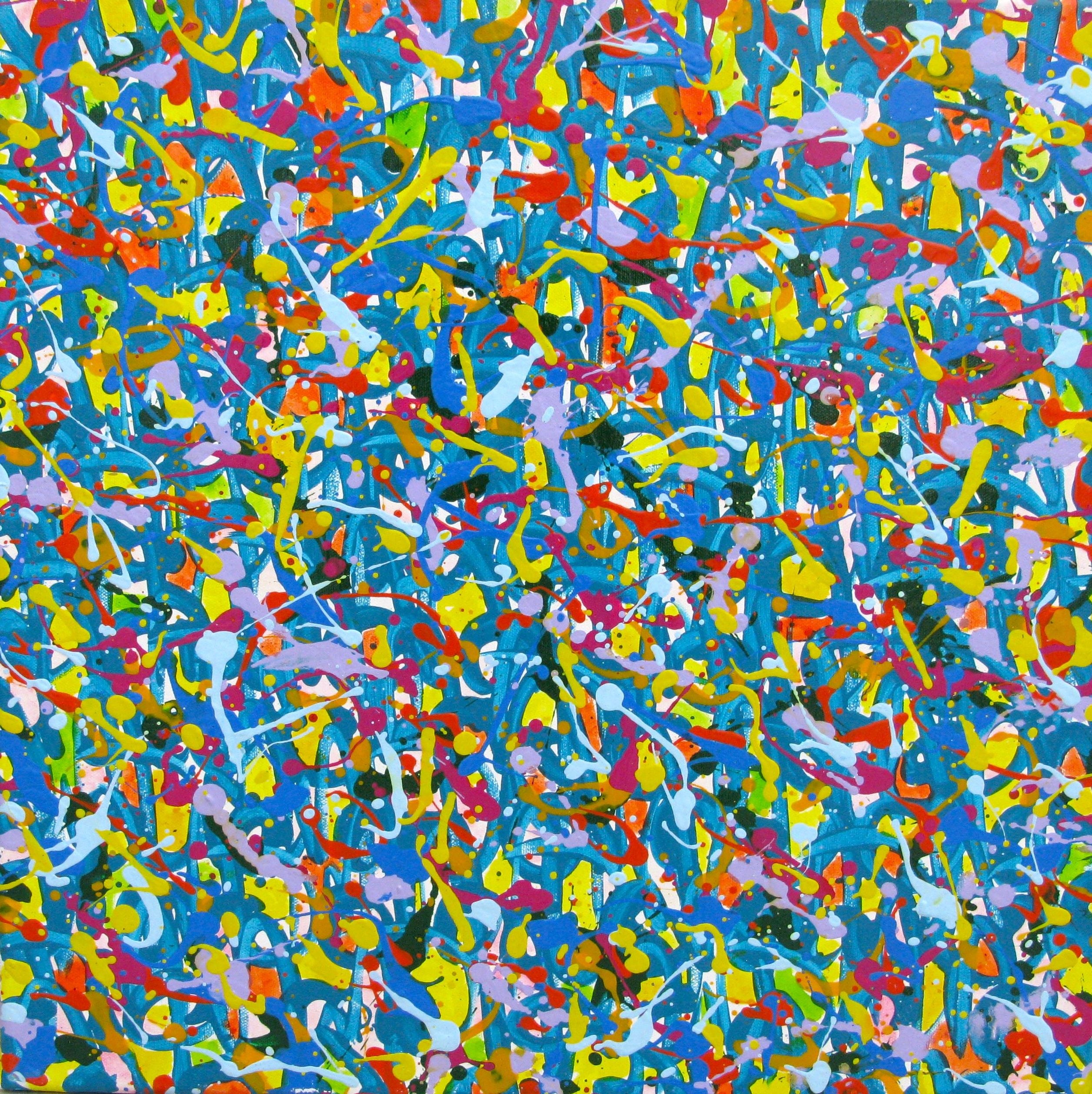 Tableau de STEPHANE RIME a pour titre NO NAME D26 style abstrait dim : STEPHANE RIMEprix:250